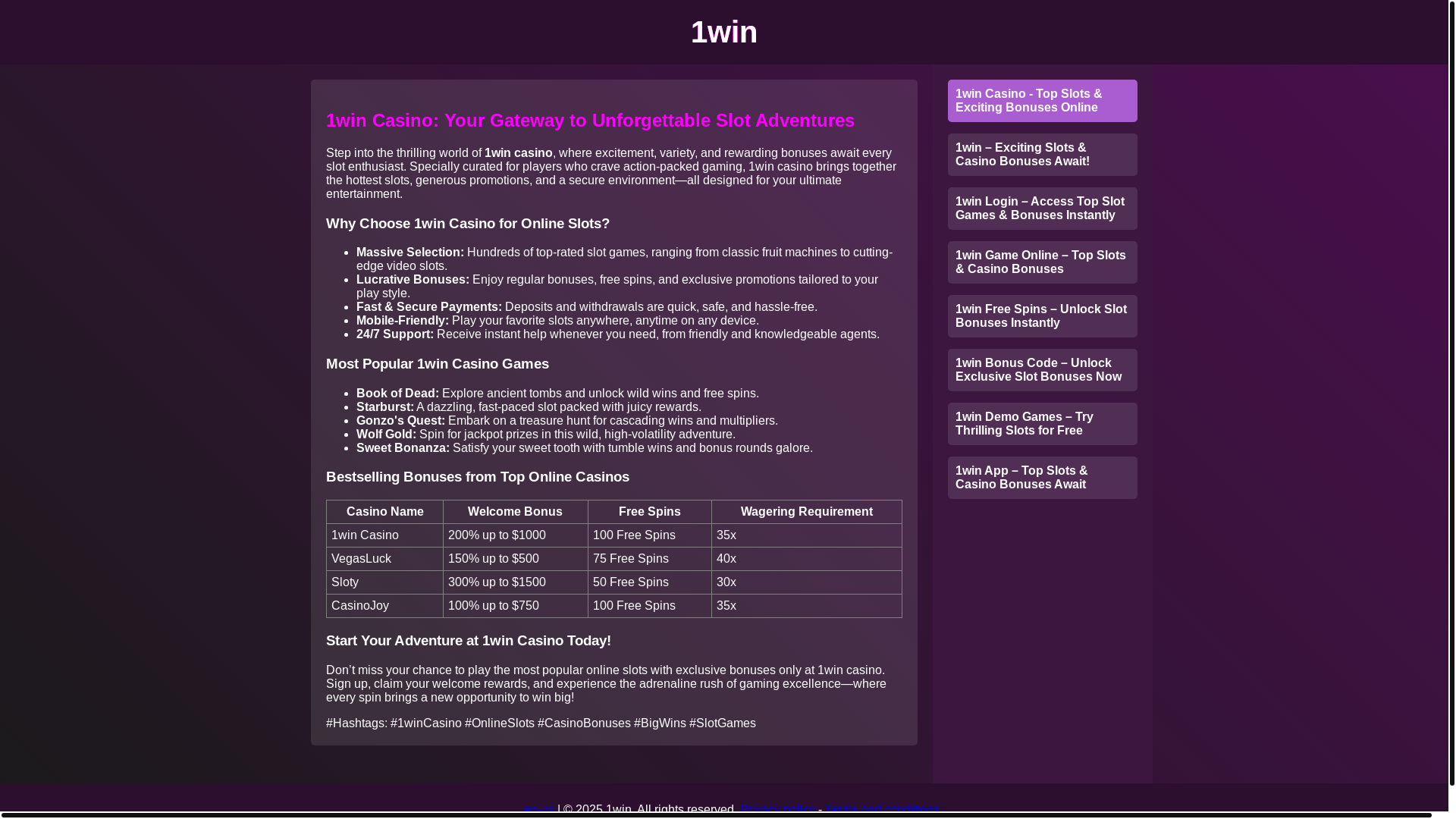 website screenshot of https://1win-casino-gameseu-com834.pages.dev/