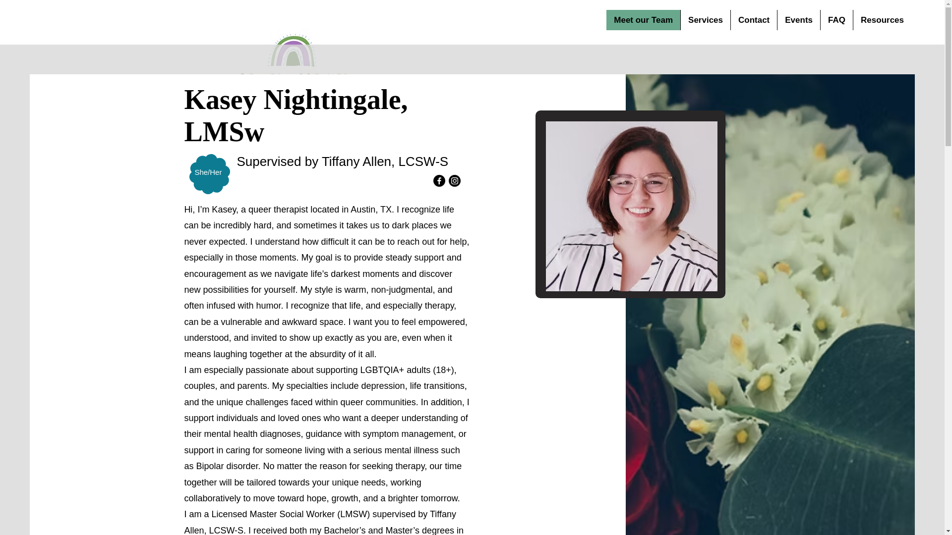 website screenshot of https://kaseynightingale.com/
