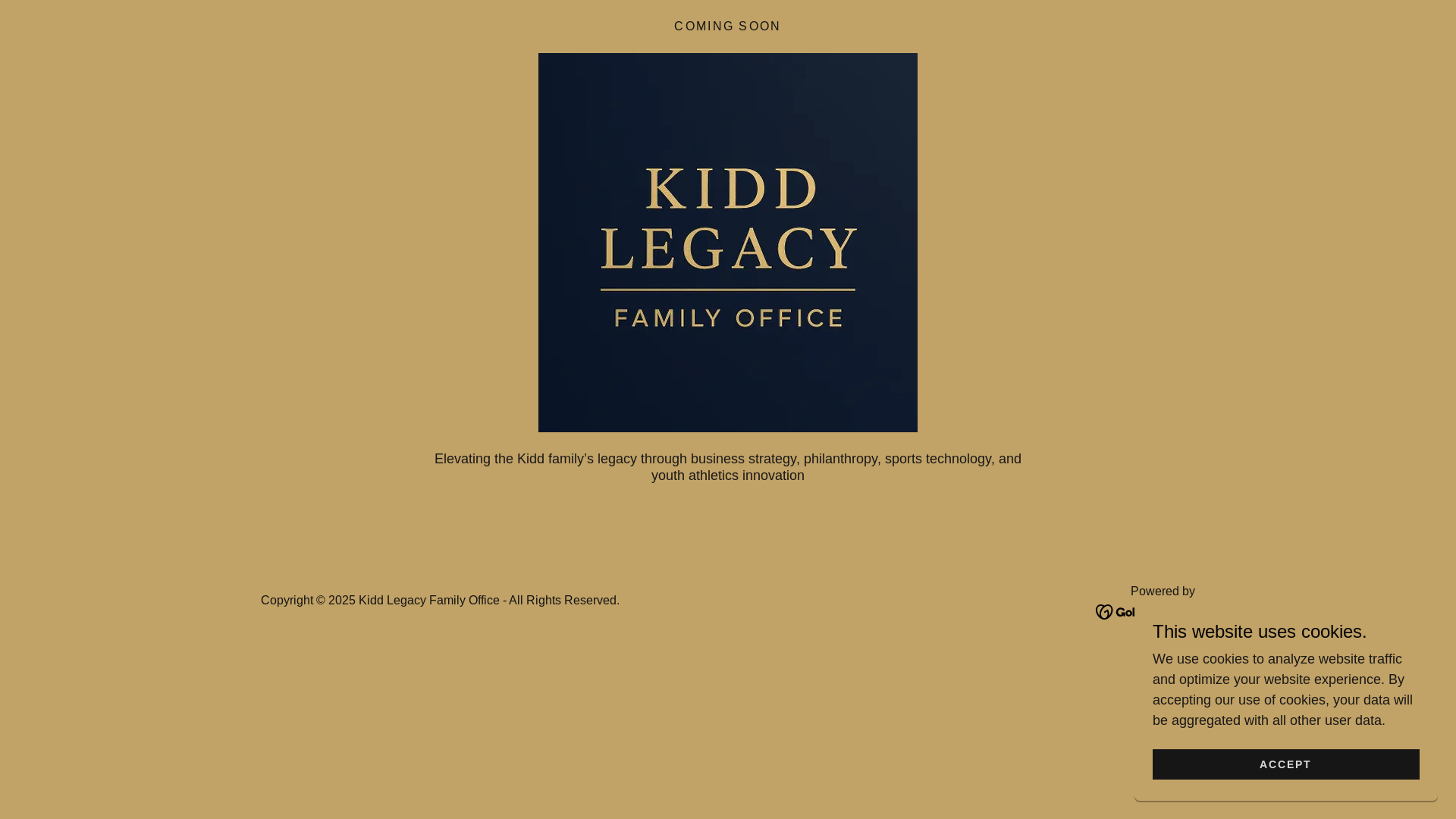website screenshot of https://kiddlegacy.shop/