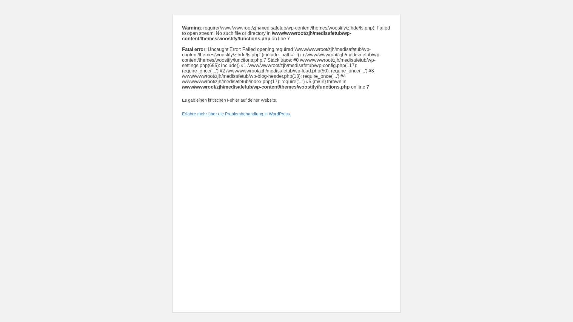 website screenshot of https://medisafetub.com/