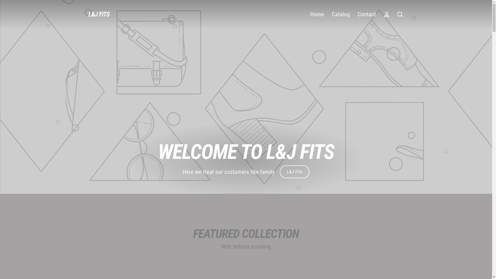 website screenshot of https://ljfits.com/