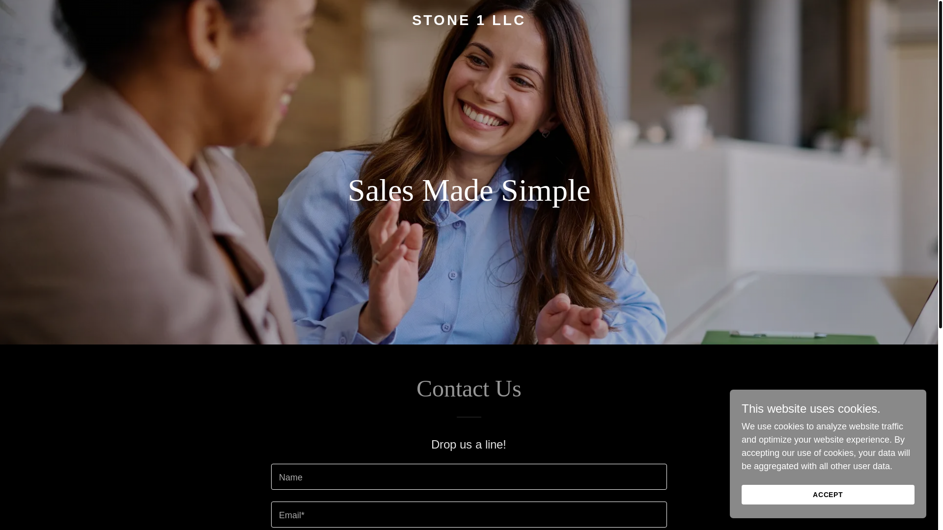 website screenshot of https://stone1llc.com/