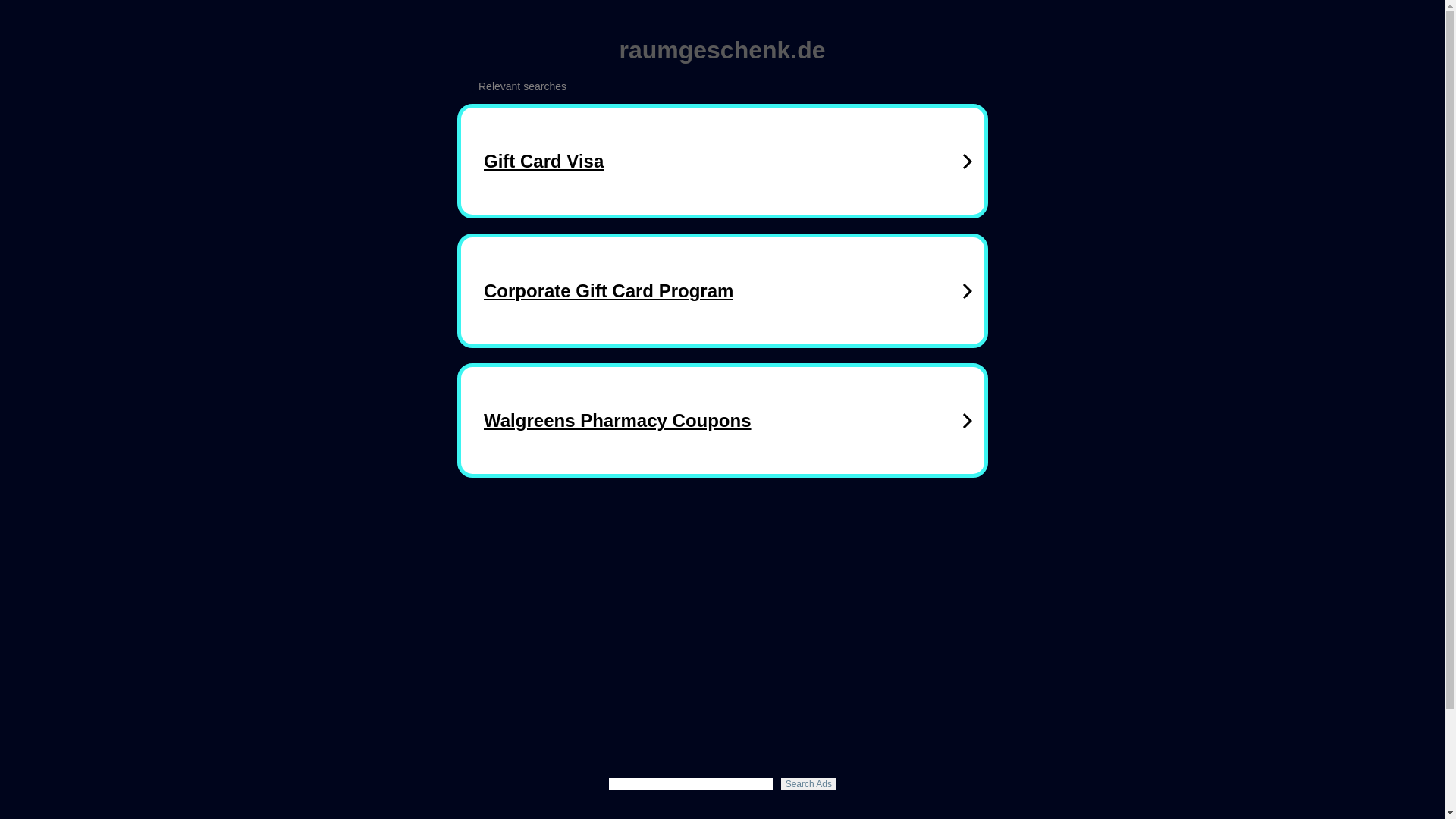 website screenshot of https://raumgeschenk.de/