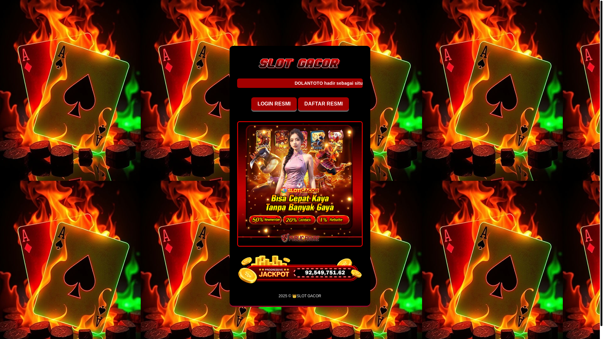 website screenshot of https://slotdolan.pages.dev/