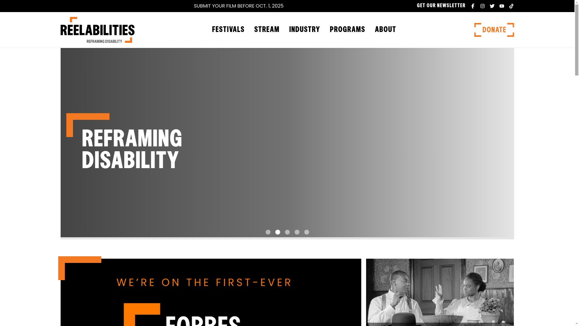 website screenshot of https://explorereelabilities.com/
