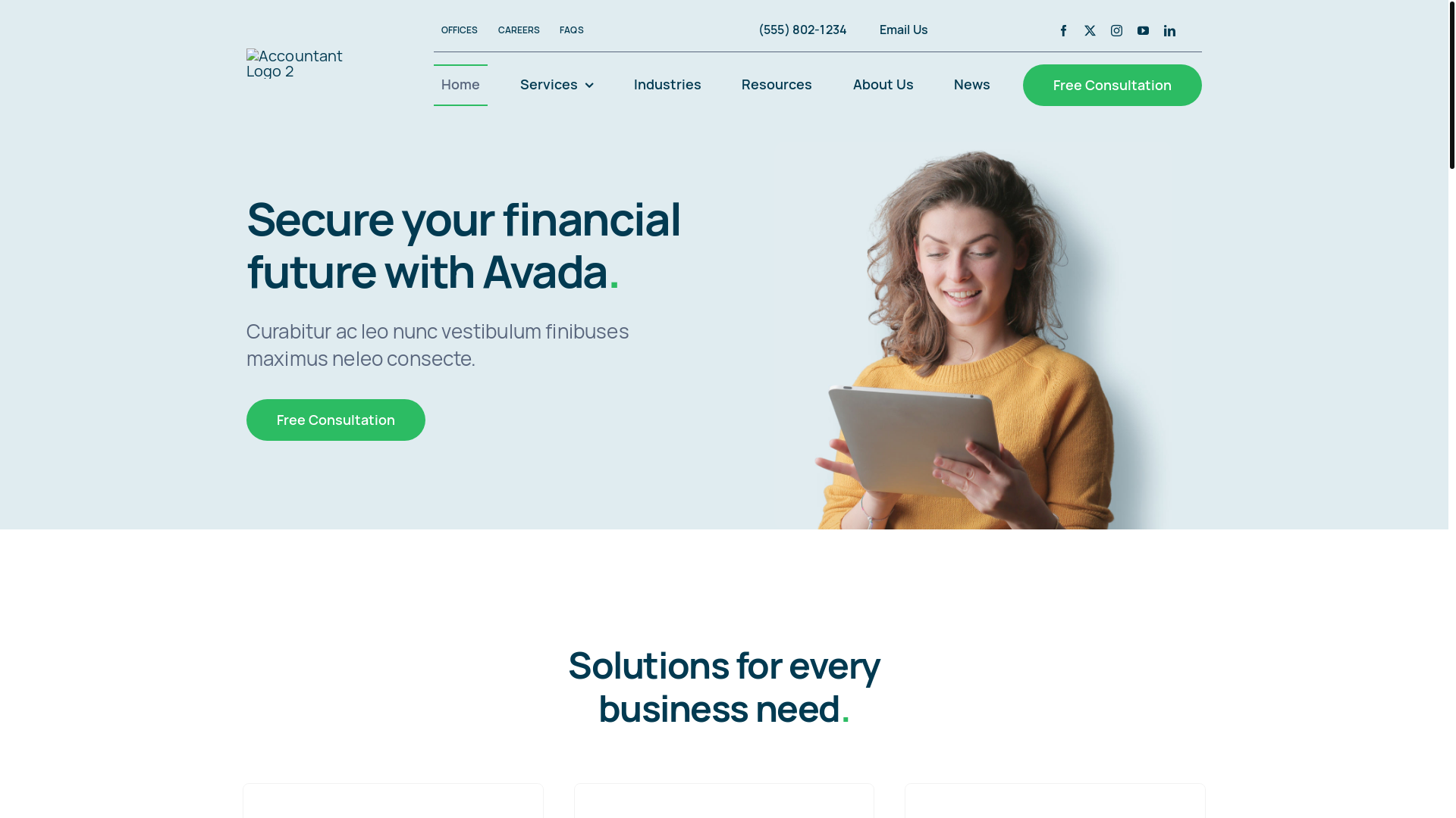 website screenshot of https://drabelcorrea-cirujanoarticular.com/