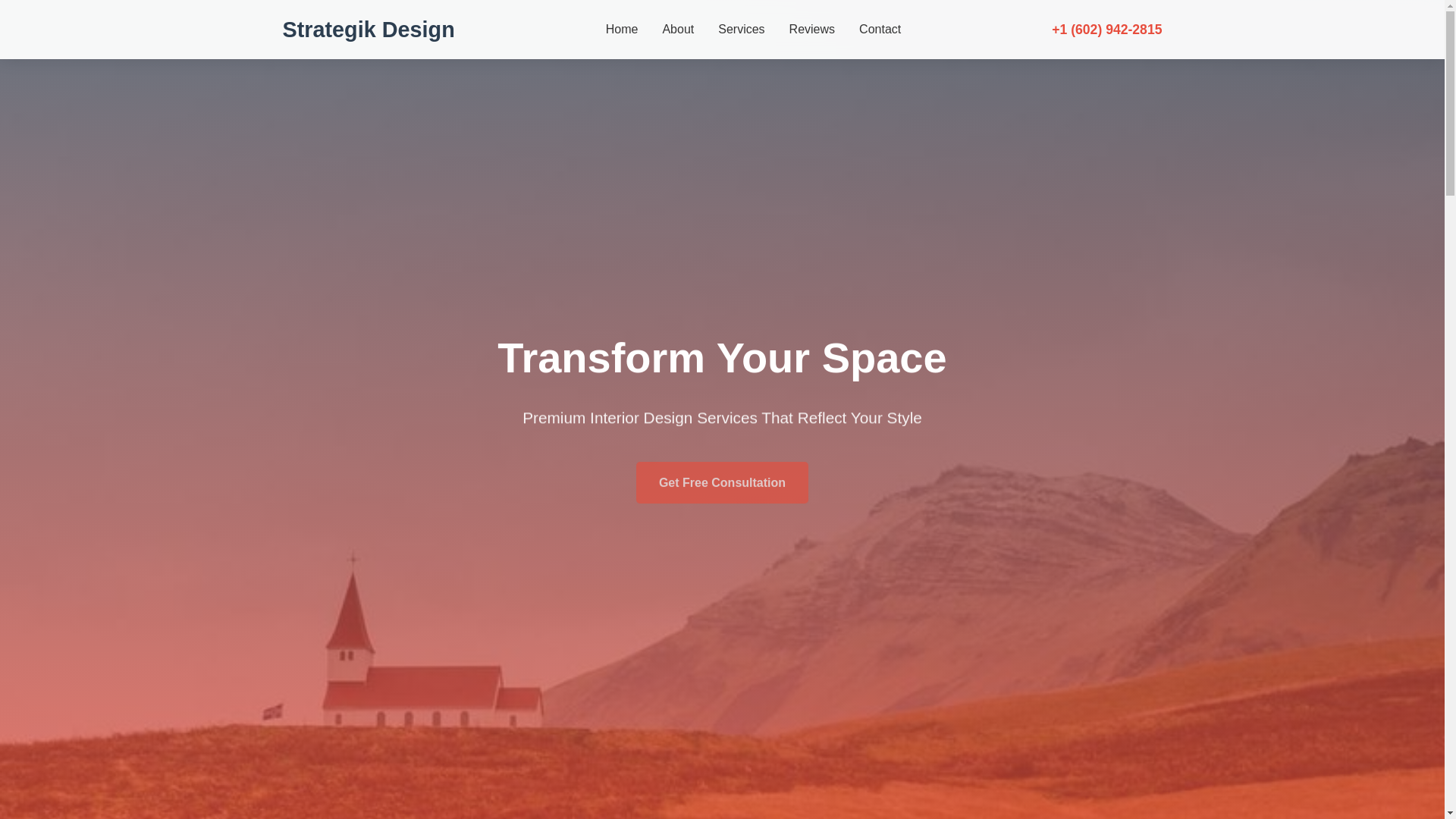website screenshot of https://strategikdesign.cyou/