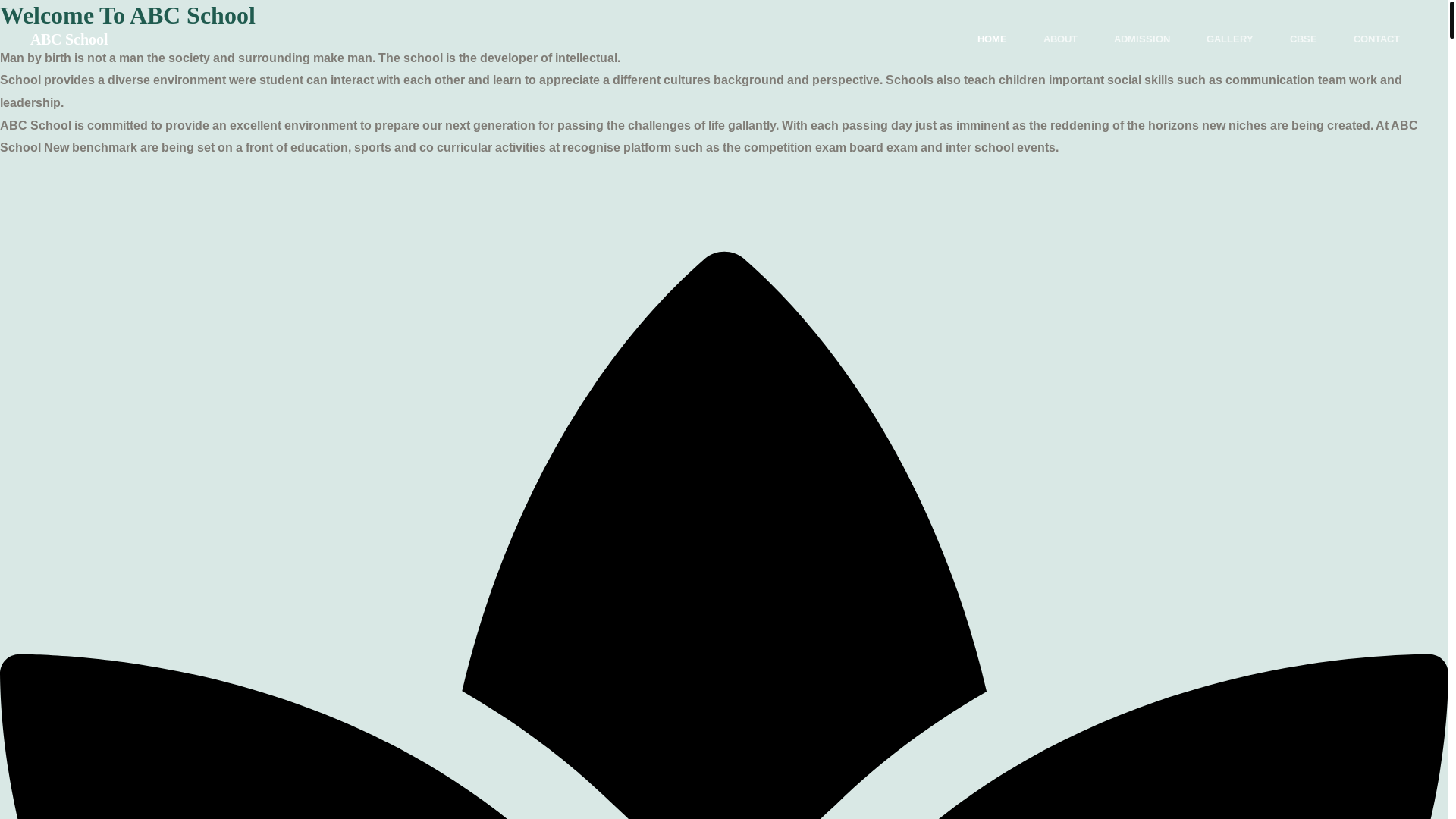 website screenshot of https://tgacbseschoolkdl.in/