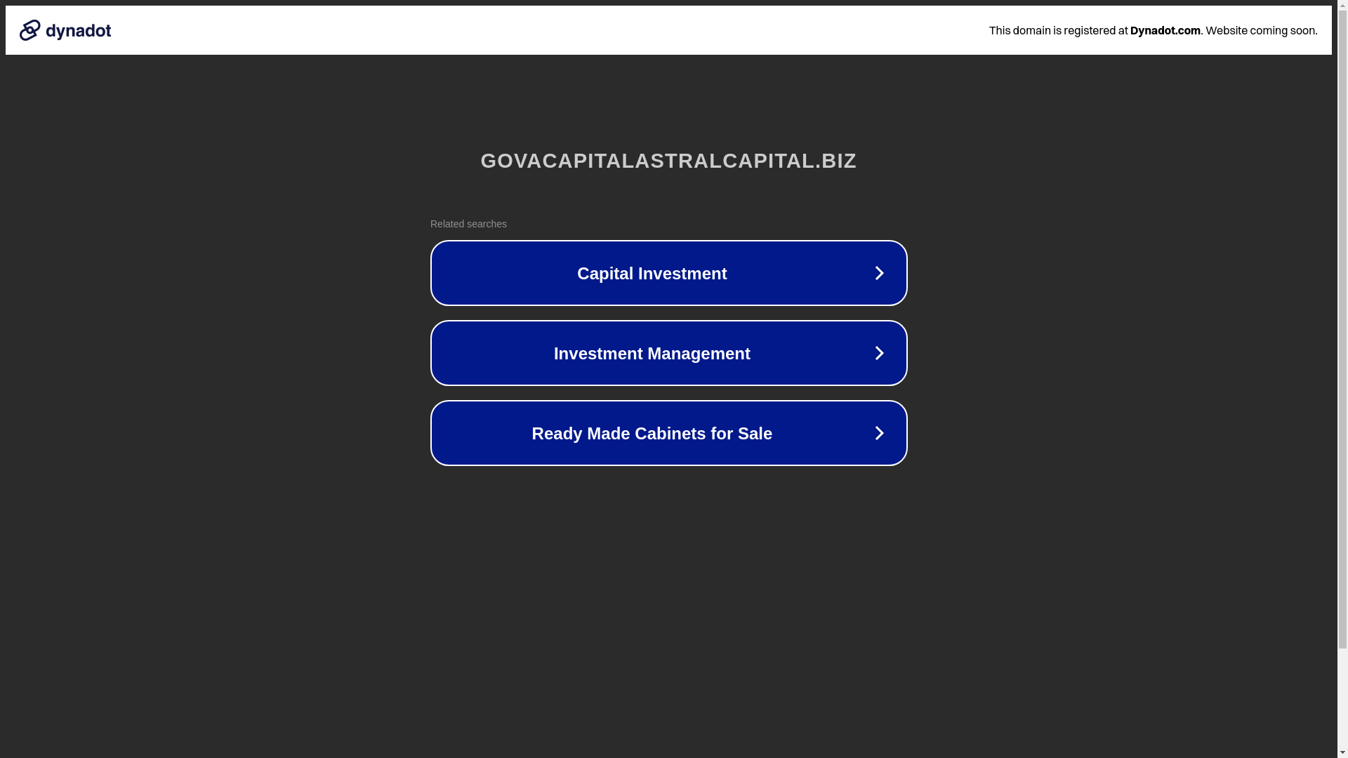 website screenshot of https://govacapitalastralcapital.biz/