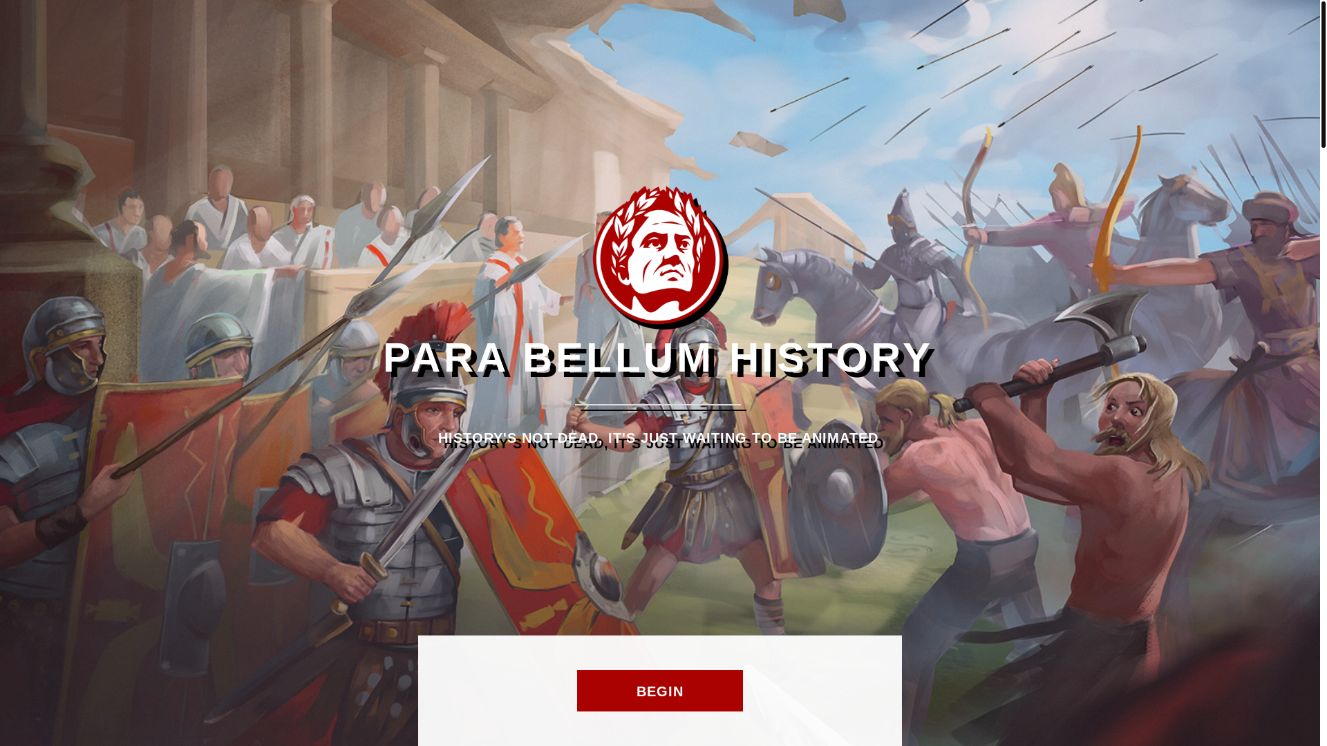 website screenshot of https://parabellumhistory.pages.dev/