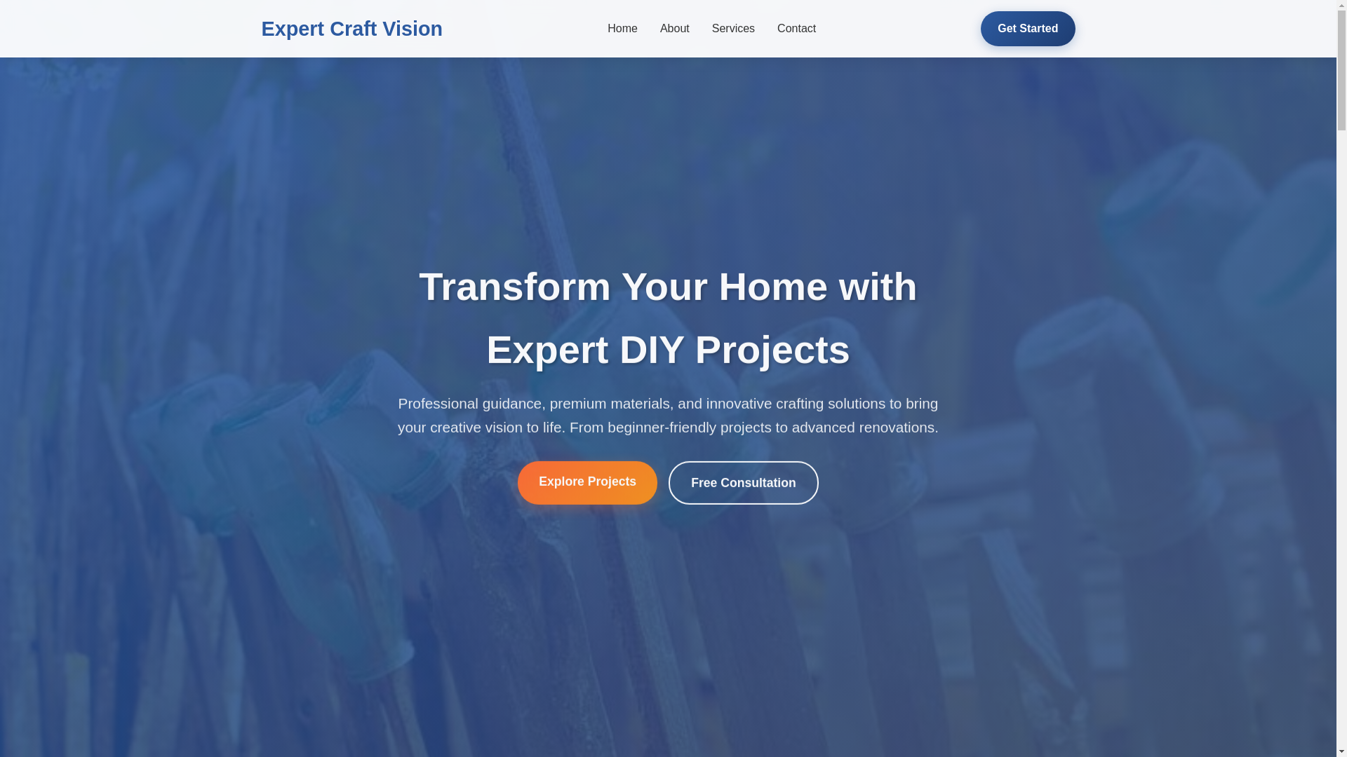 website screenshot of https://expertcraftvision.qpon/