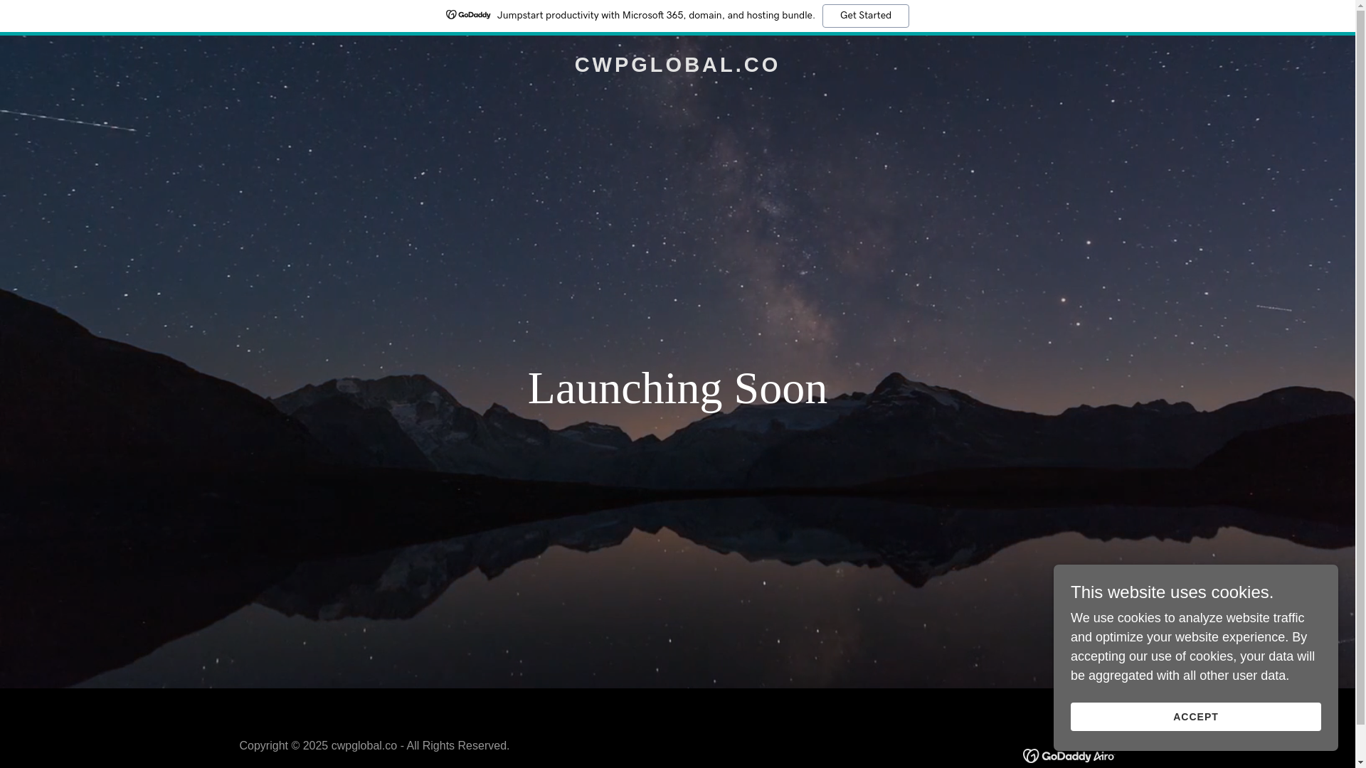 website screenshot of https://cwpglobal.co/