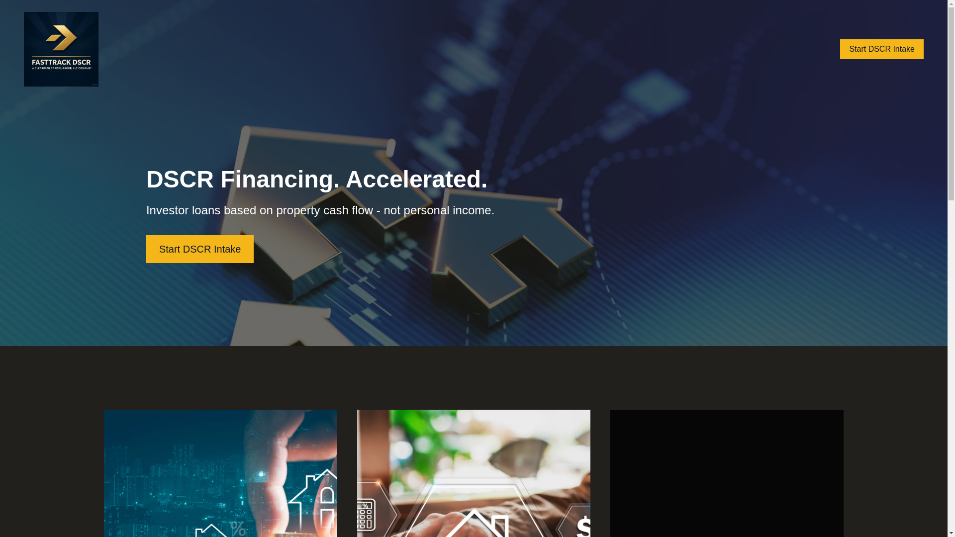 website screenshot of https://fasttrackdscr.com/