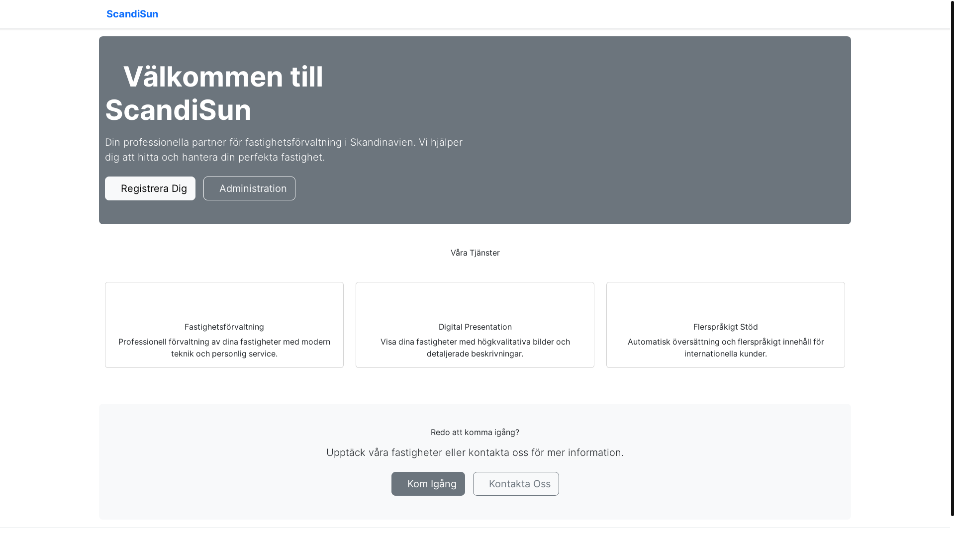 website screenshot of https://scandisun.com/