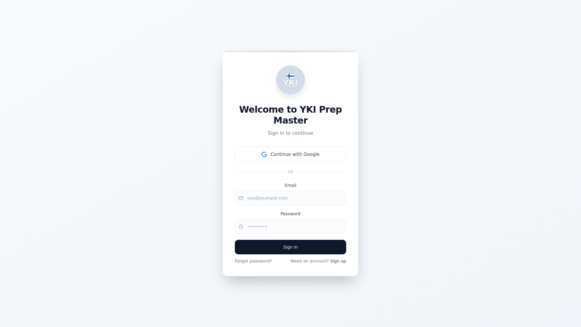 website screenshot of https://ykimaster.com/