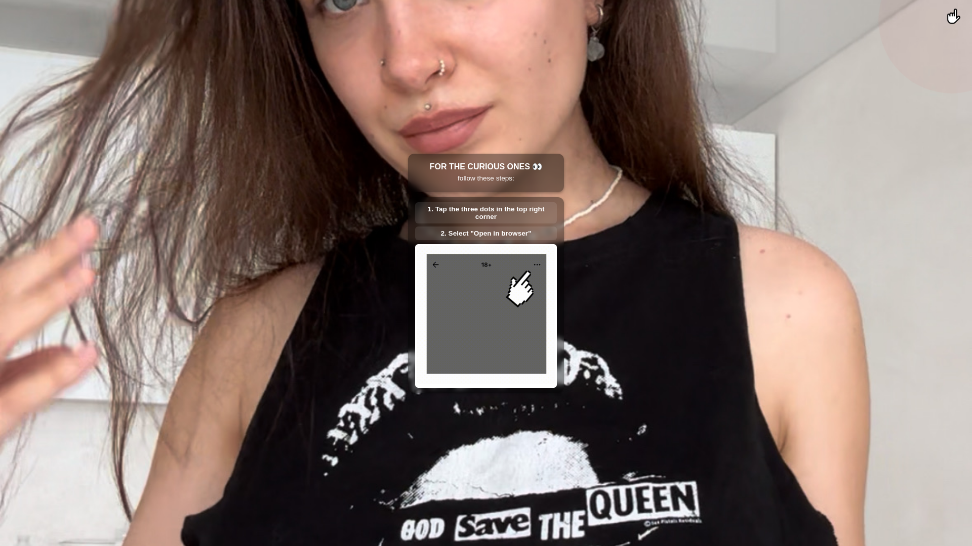 website screenshot of https://alicehere.online/