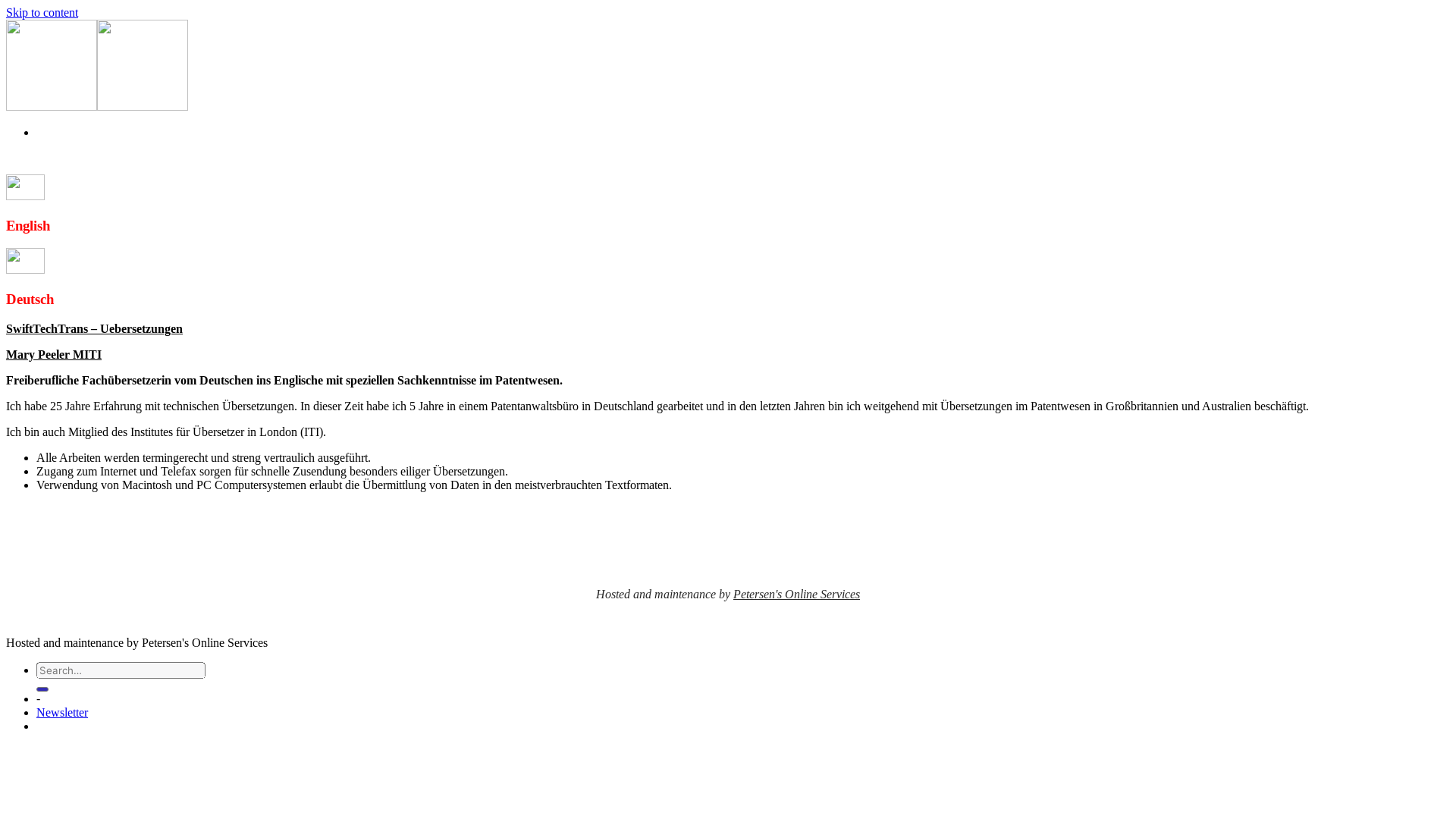 website screenshot of https://swifttechtrans.pages.dev/