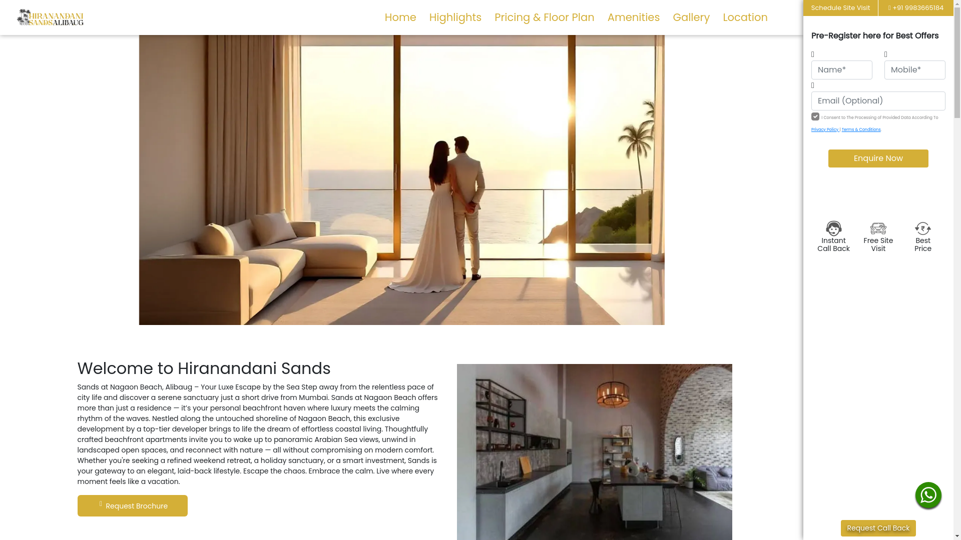 website screenshot of https://beachtouch.in/
