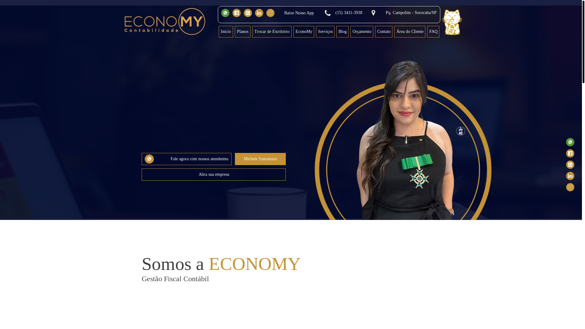 website screenshot of https://economycontabil.shop/