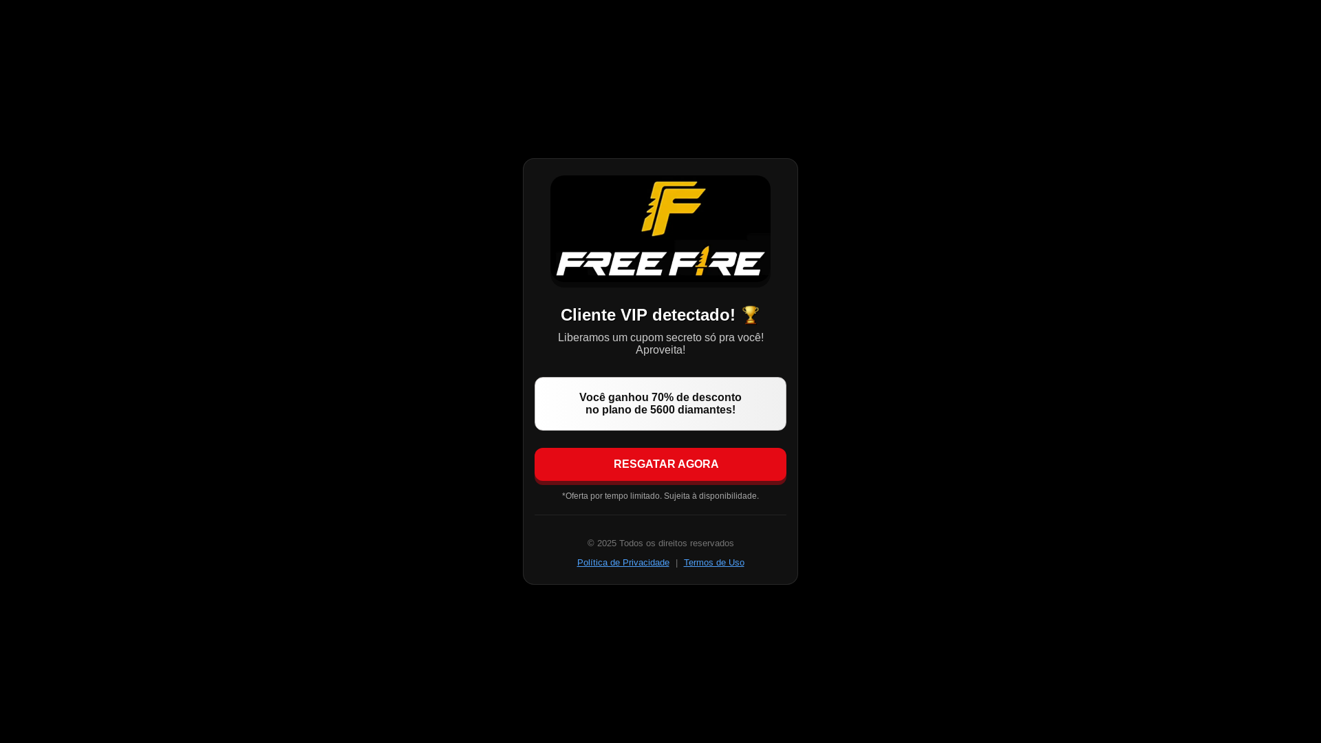 website screenshot of https://ff-clientes.shop/