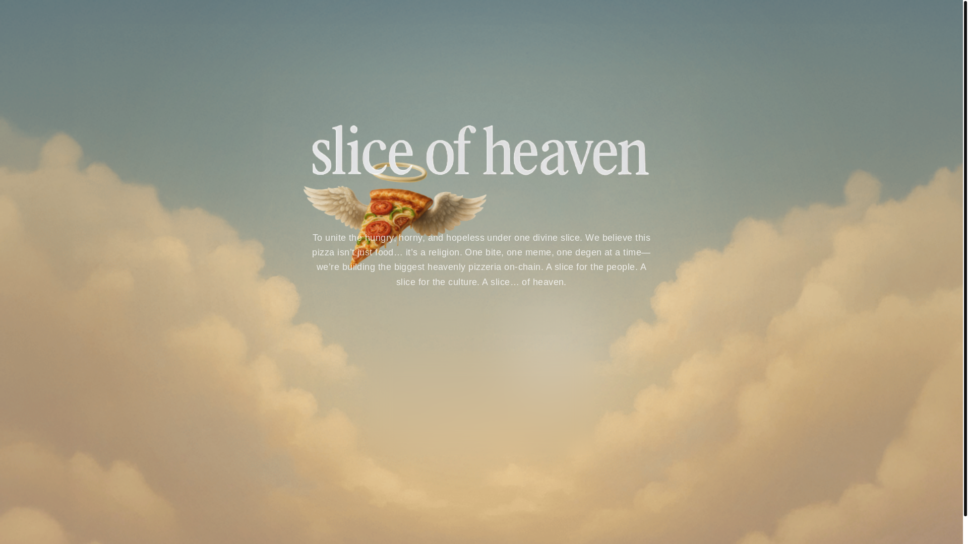 website screenshot of https://sliceofheaven.xyz/