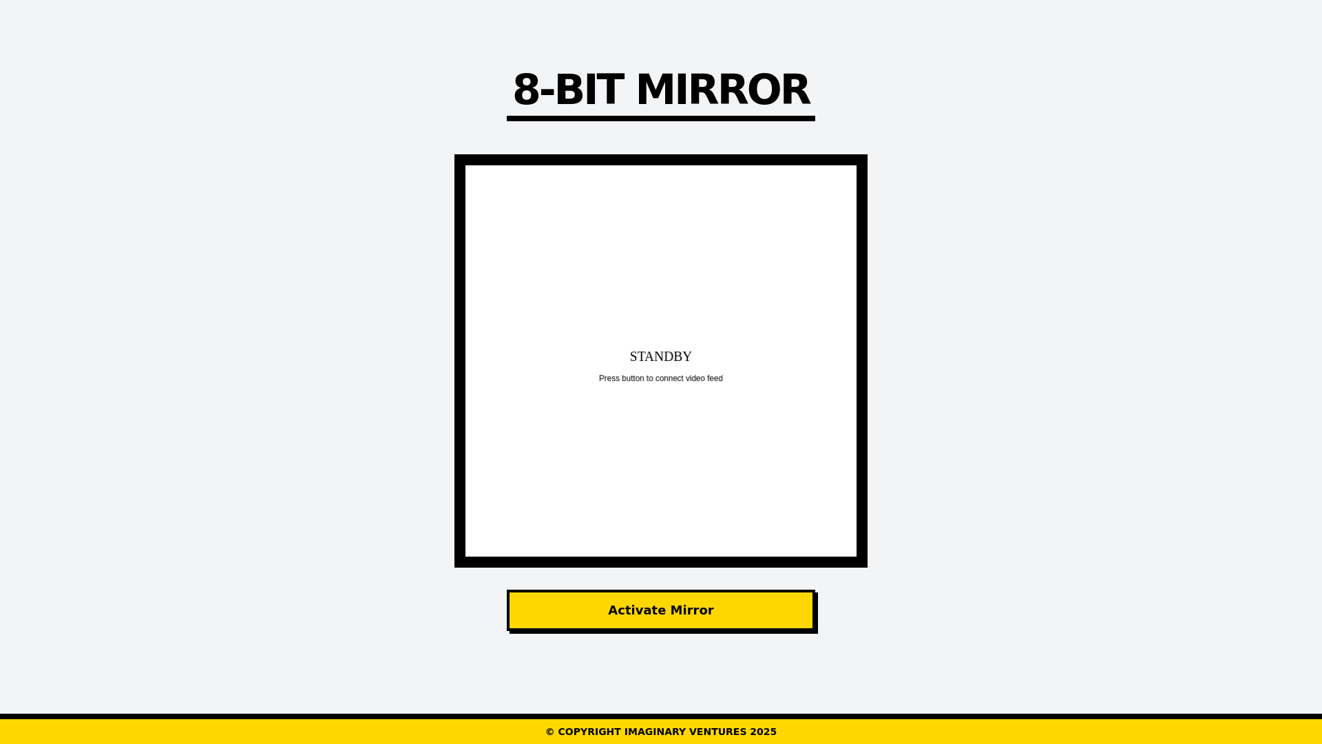 website screenshot of https://8bitmirror-com.pages.dev/