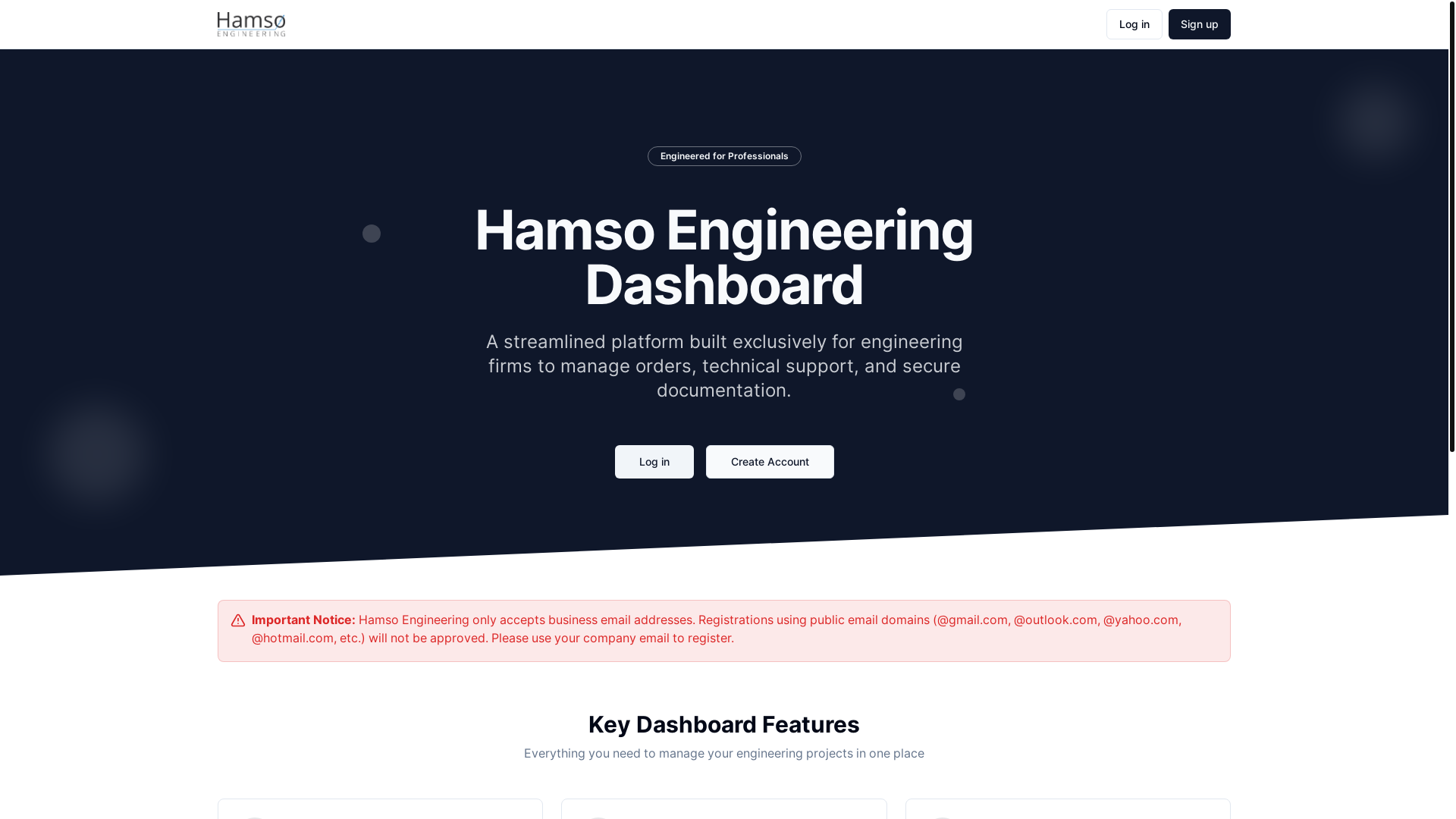 website screenshot of https://hamso-dashboard-2025.pages.dev/