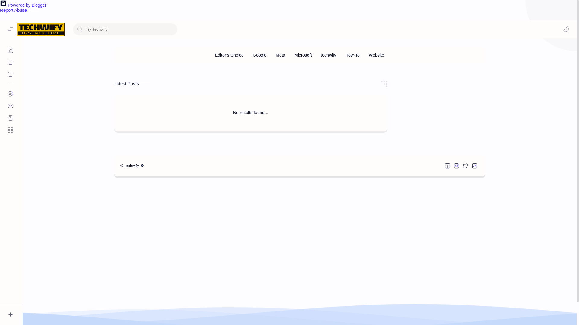 website screenshot of https://techwify.site/