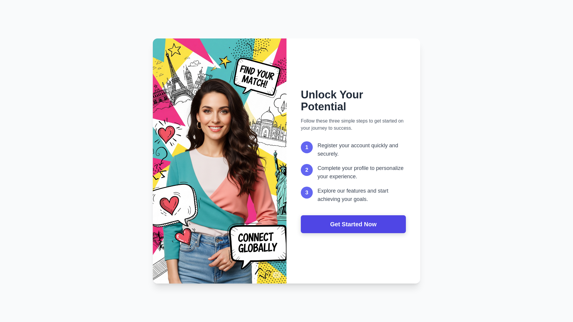 website screenshot of https://yourperfectdate.pages.dev/