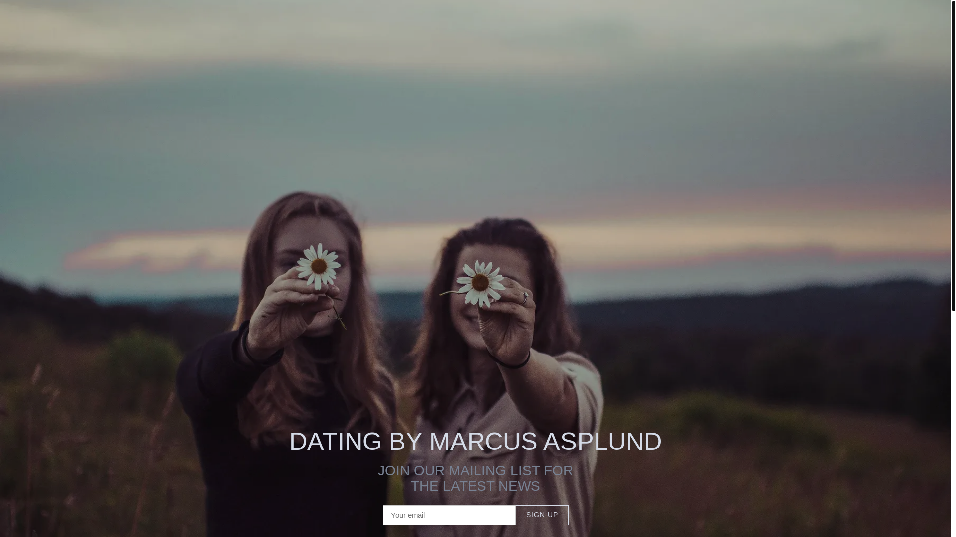 website screenshot of https://datingbymarcus.com/