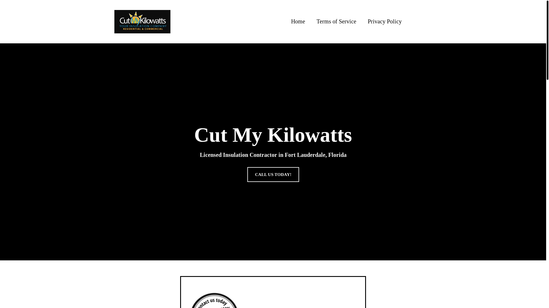 website screenshot of https://cutmykilowattsfl.com/