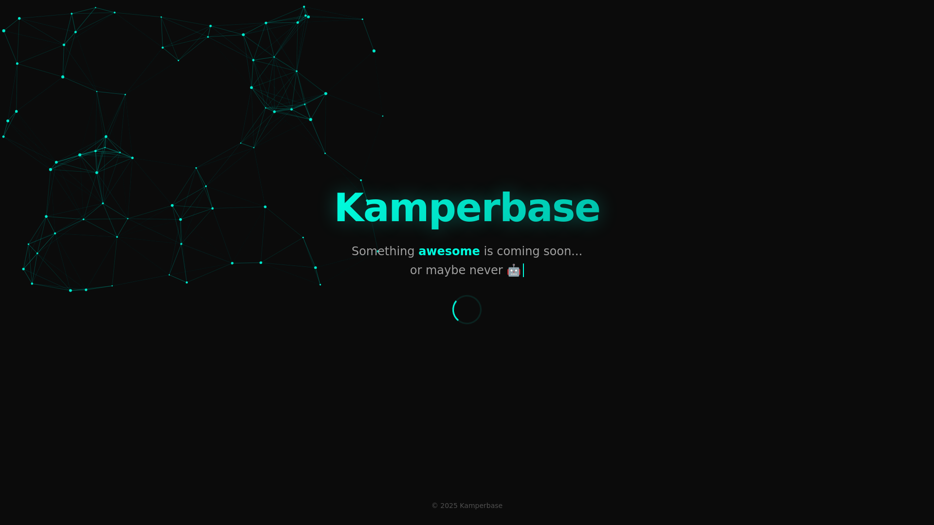 website screenshot of https://kamperbase.pages.dev/
