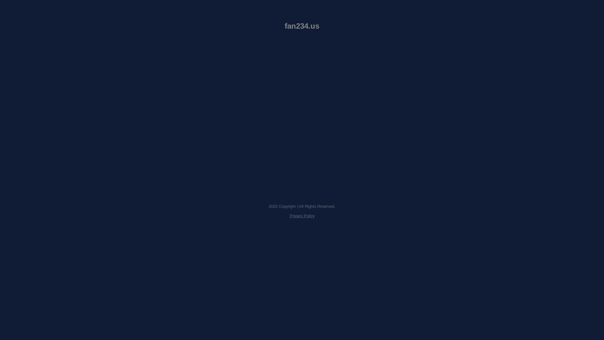 website screenshot of https://fan234.us/