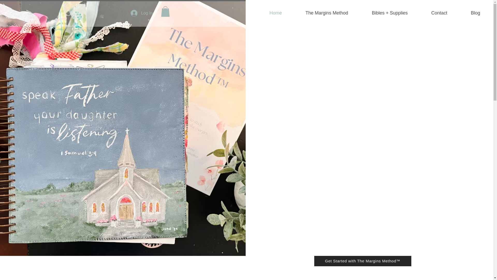 website screenshot of https://themarginsmethod.com/