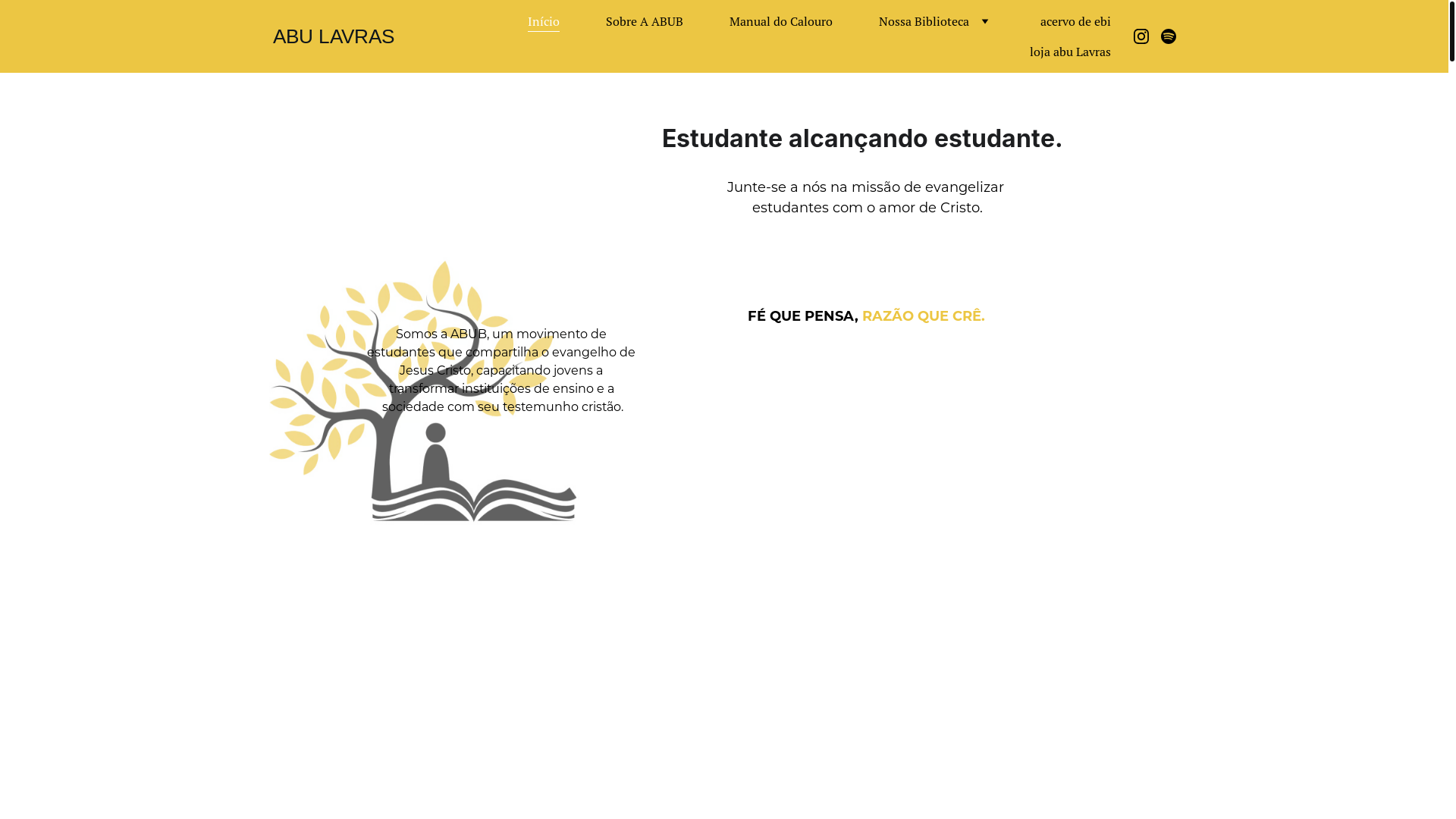 website screenshot of https://abulavras.info/