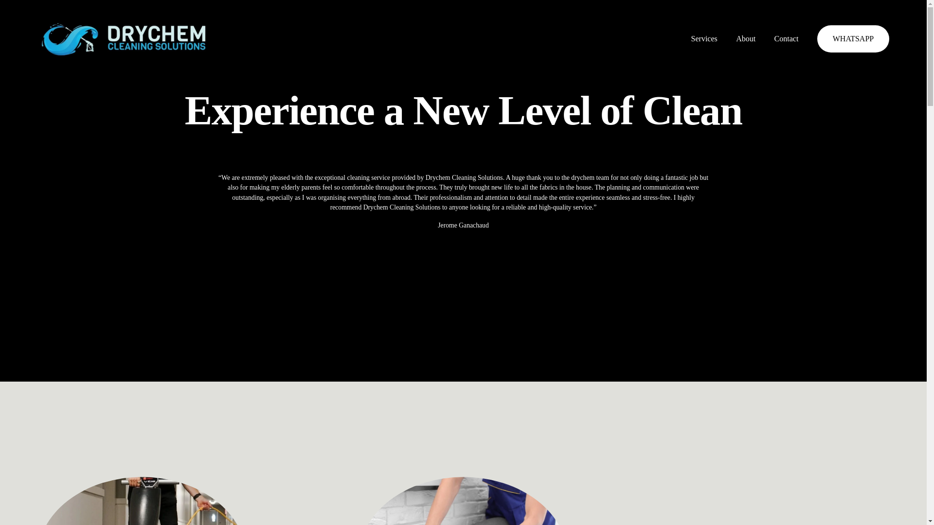 website screenshot of https://drychemcleaningsolutions.com/