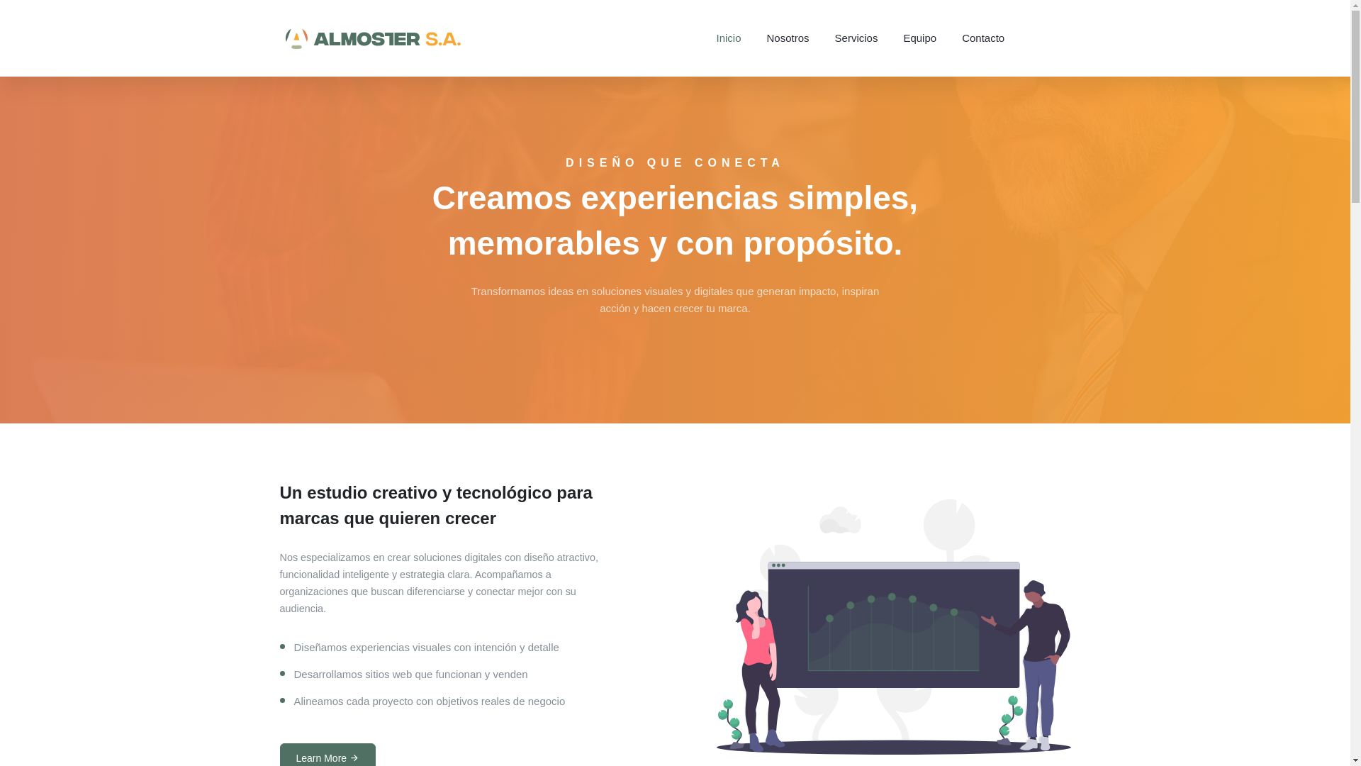 website screenshot of https://almostertech.com/