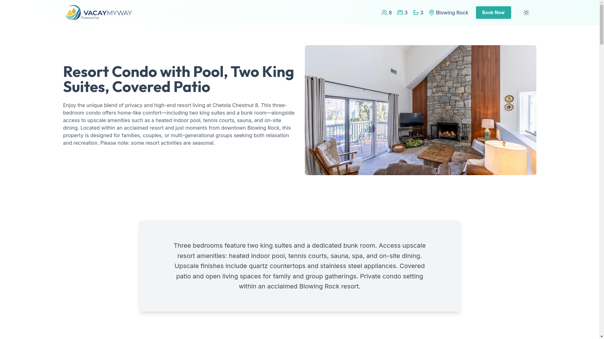 website screenshot of https://chetolaview.estate/