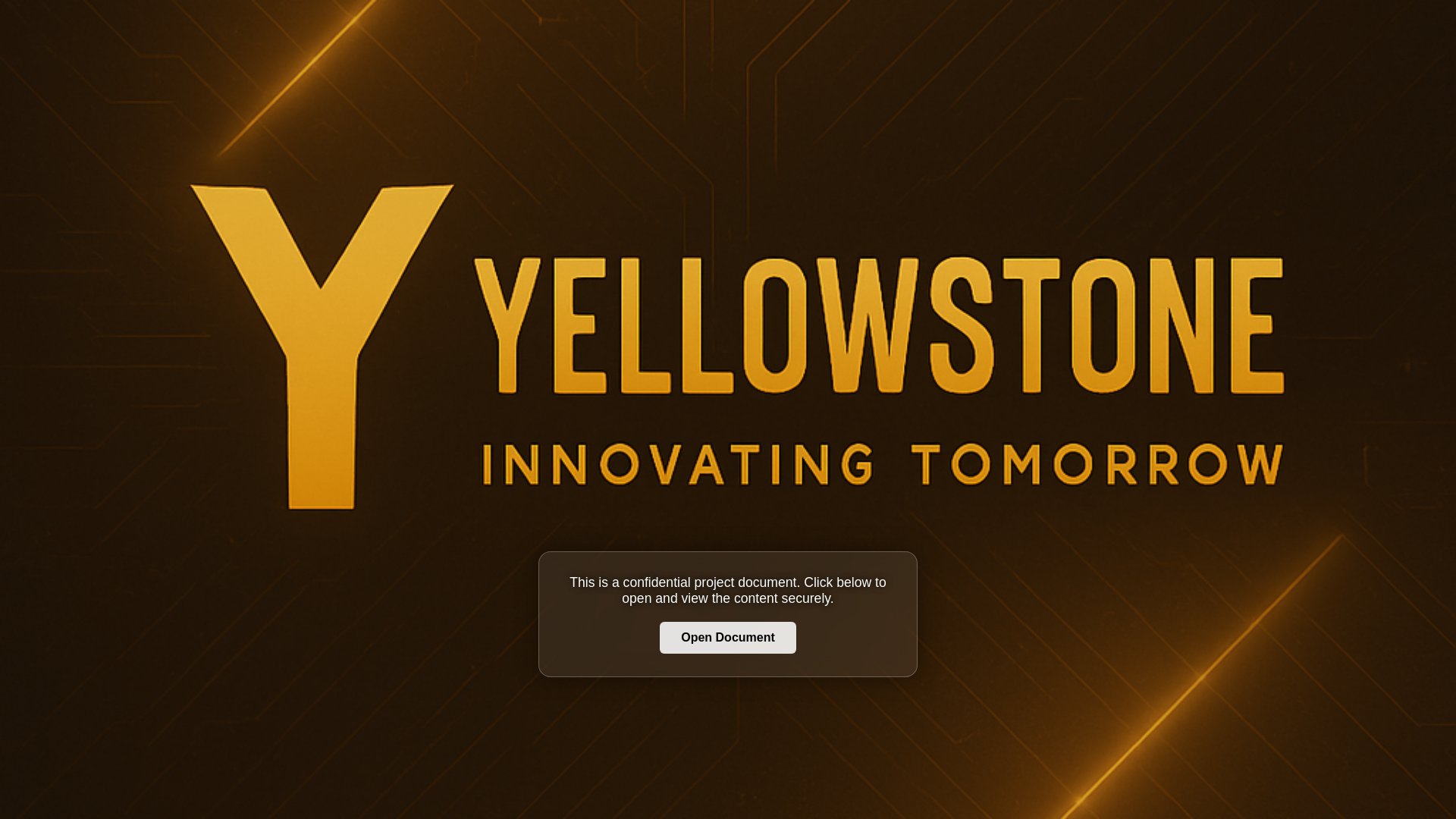 website screenshot of https://yellowstoneproject.pages.dev/