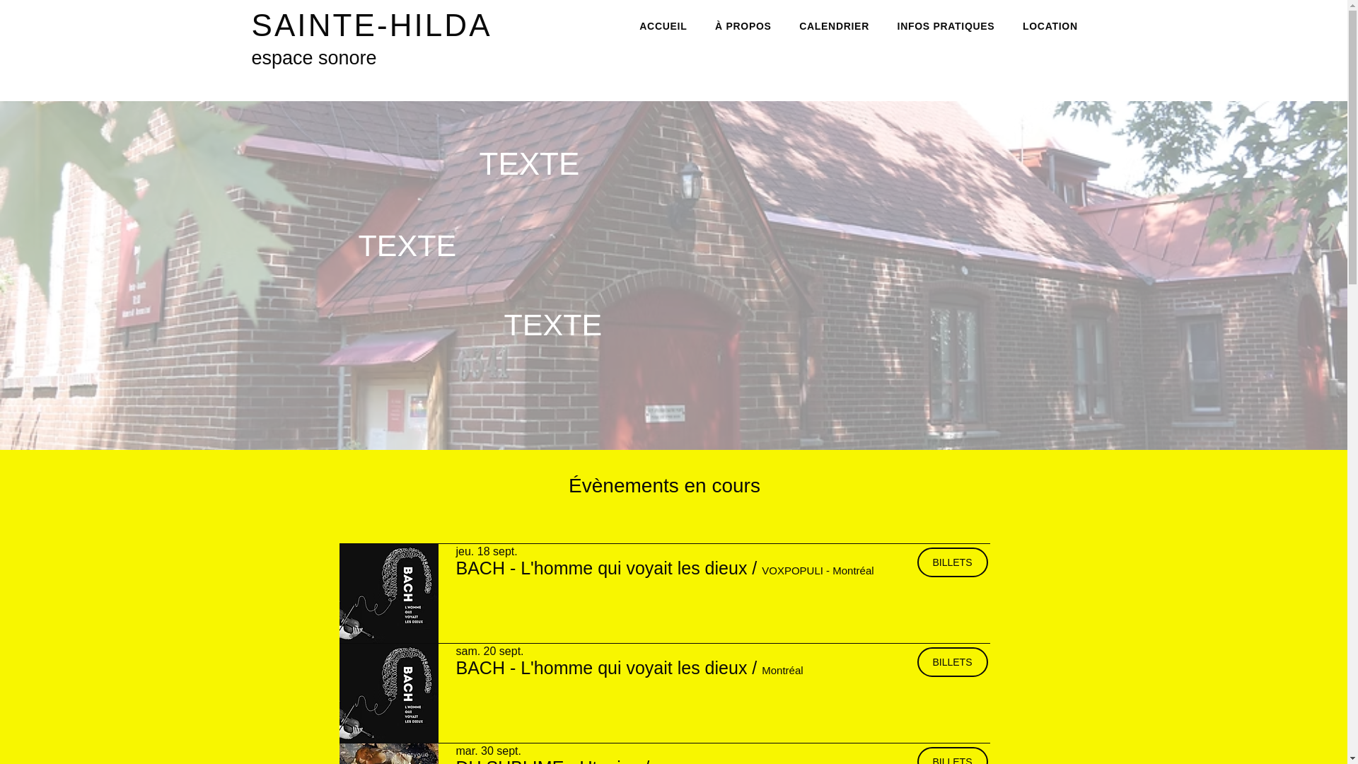 website screenshot of https://sainte-hilda.com/
