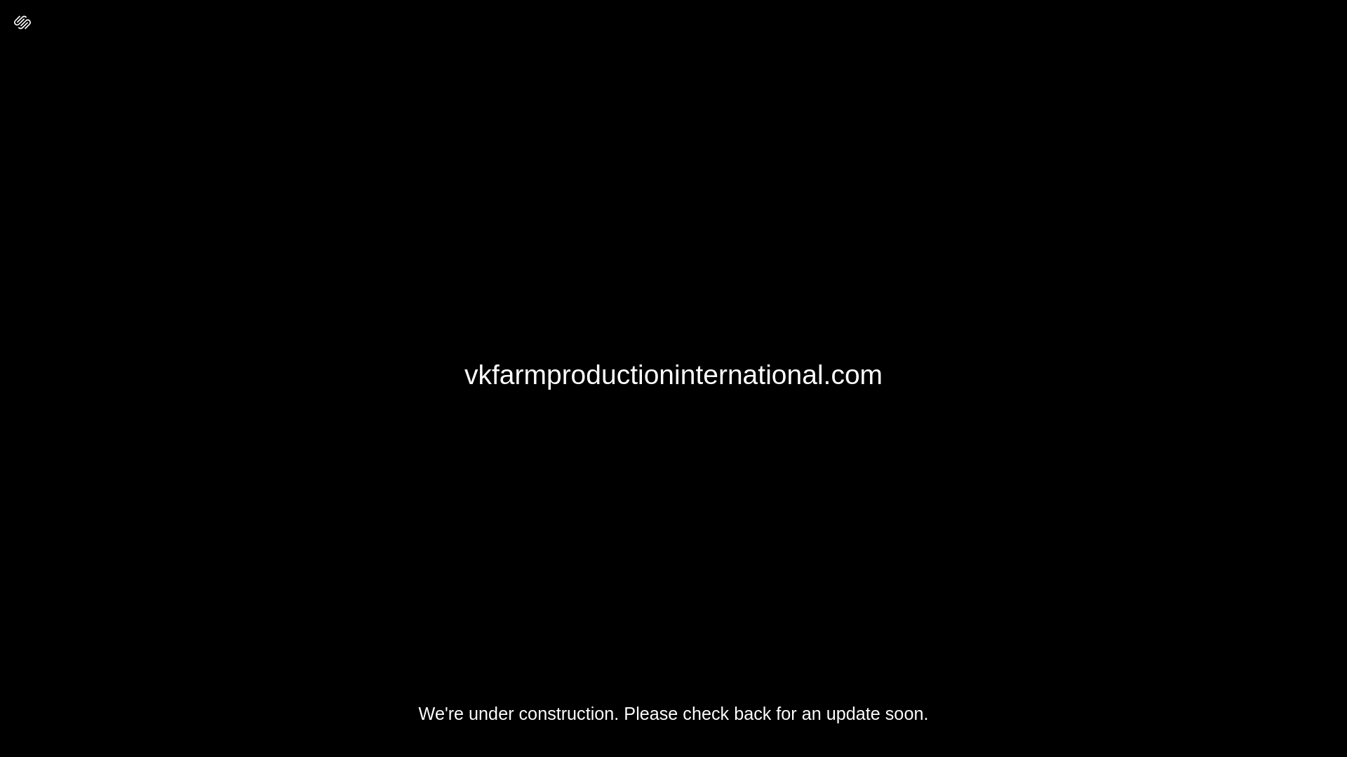 website screenshot of https://vkfarmproductioninternational.com/