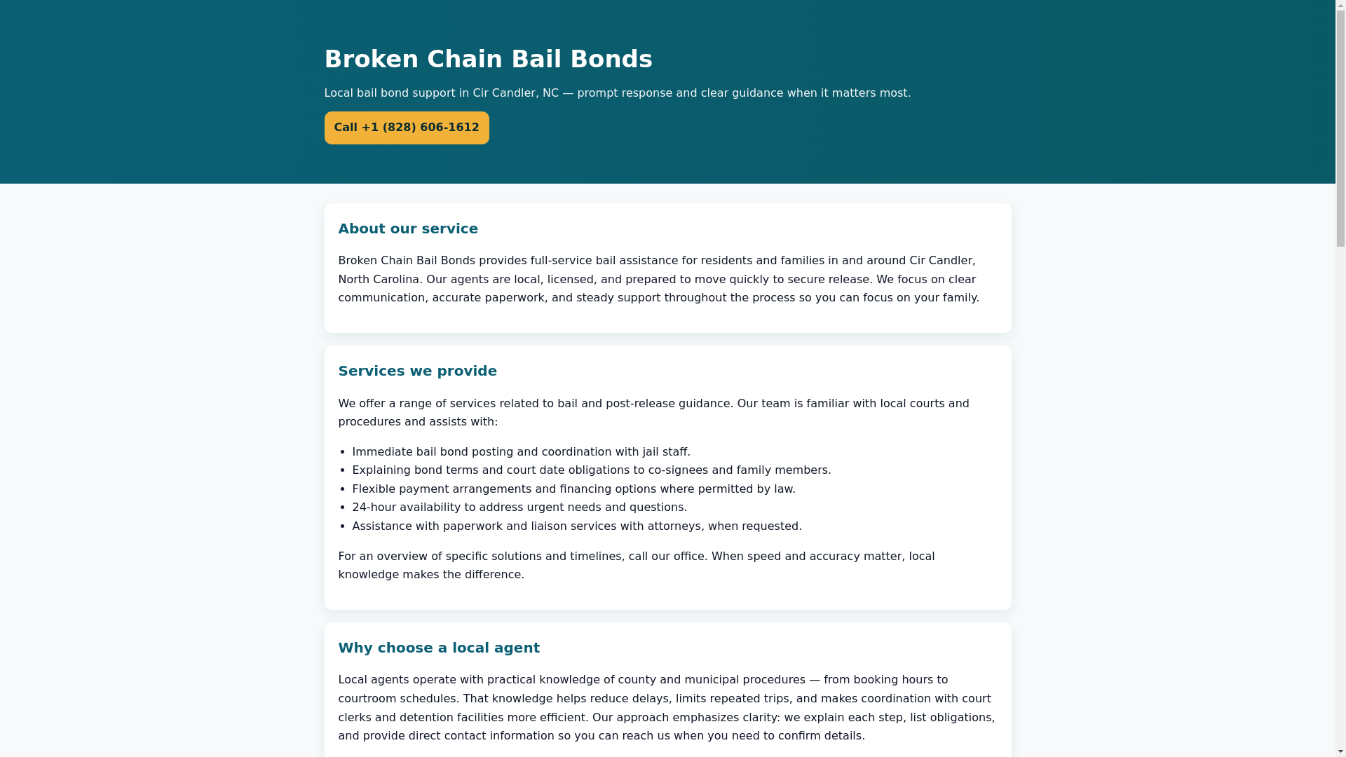 website screenshot of https://best-bail-bondsmen-services-cir-candler-nc.pages.dev/