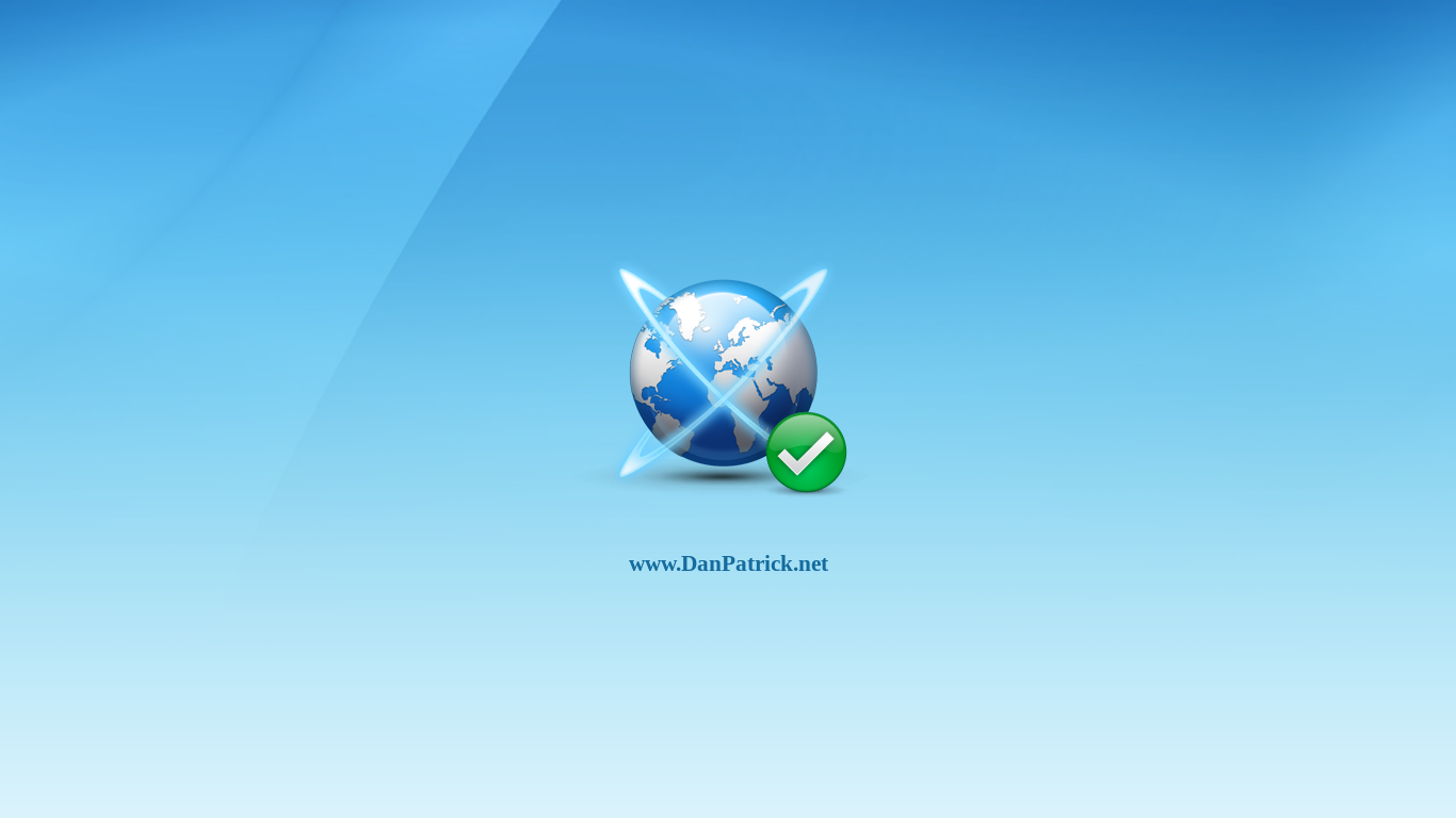 website screenshot of http://danpatrick.net/