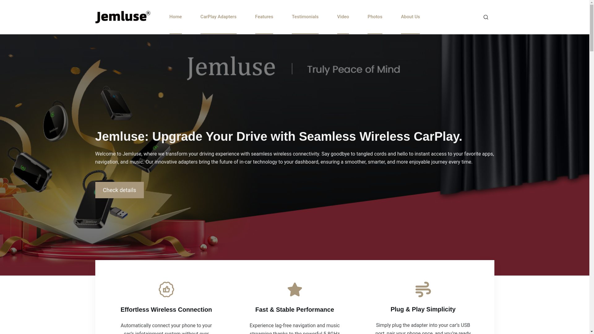 website screenshot of https://thejemluse-com.pages.dev/