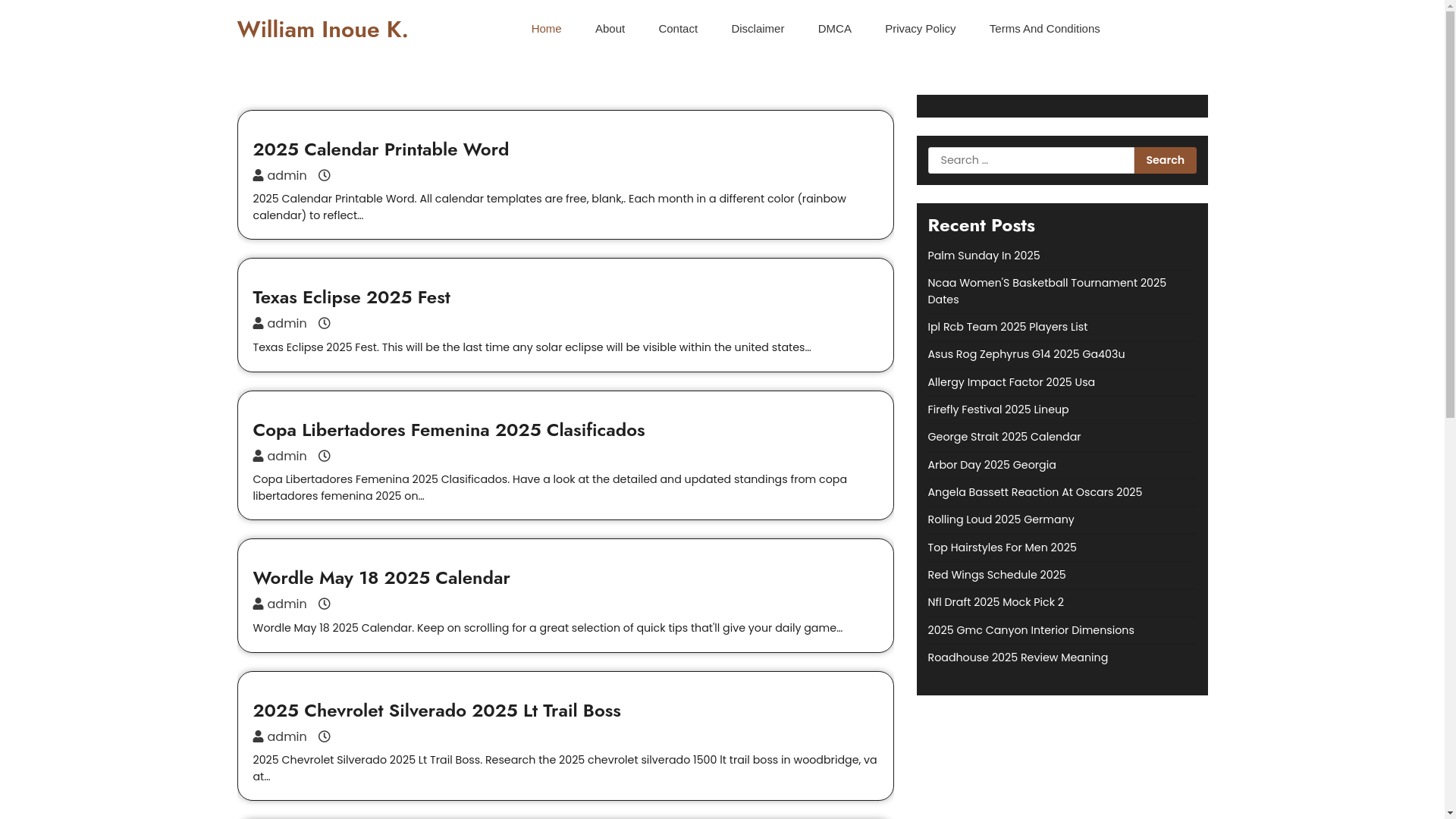 website screenshot of https://williaminouek.pages.dev/