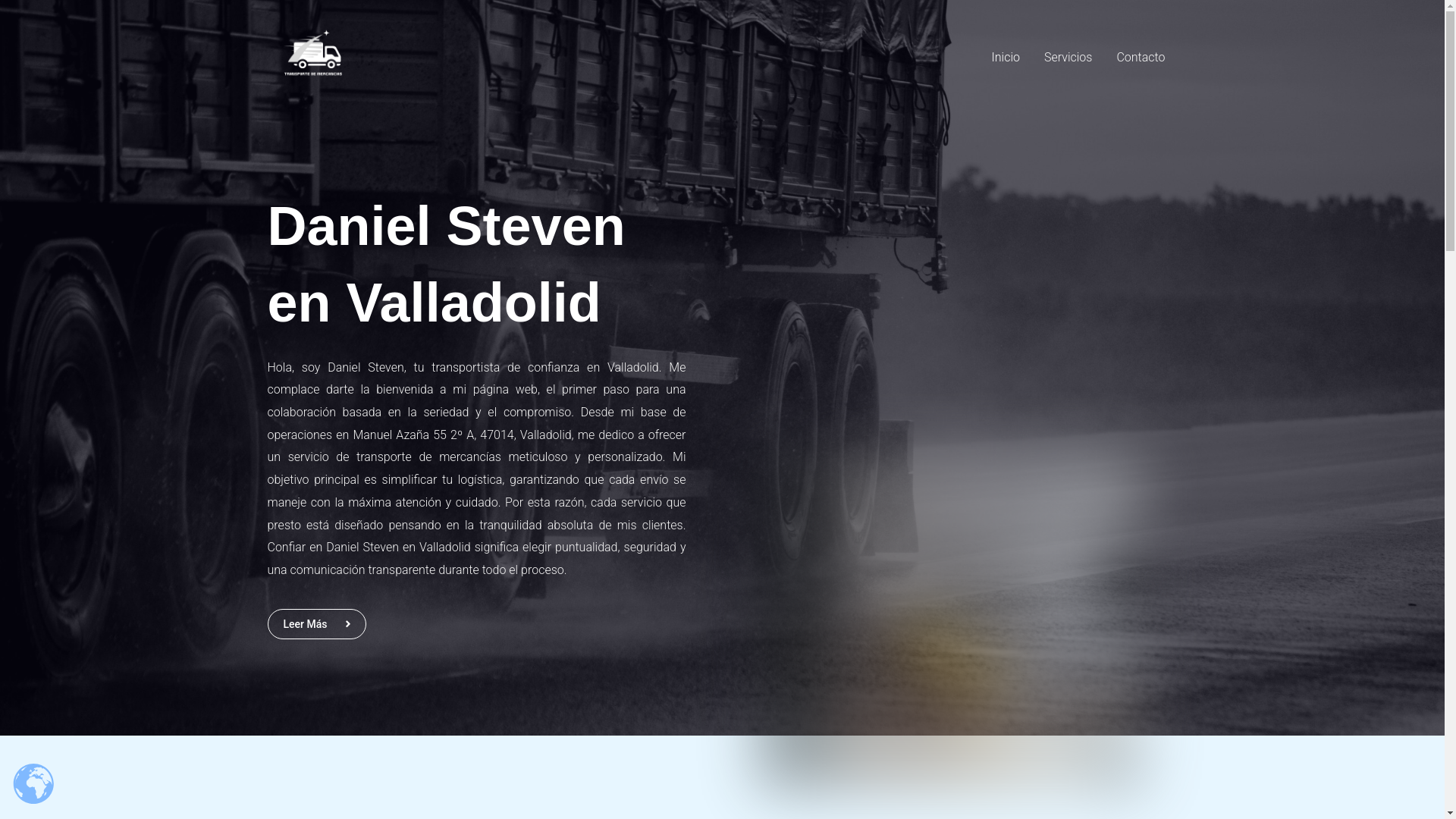website screenshot of https://ttemercanciasstevenmontoya.es/
