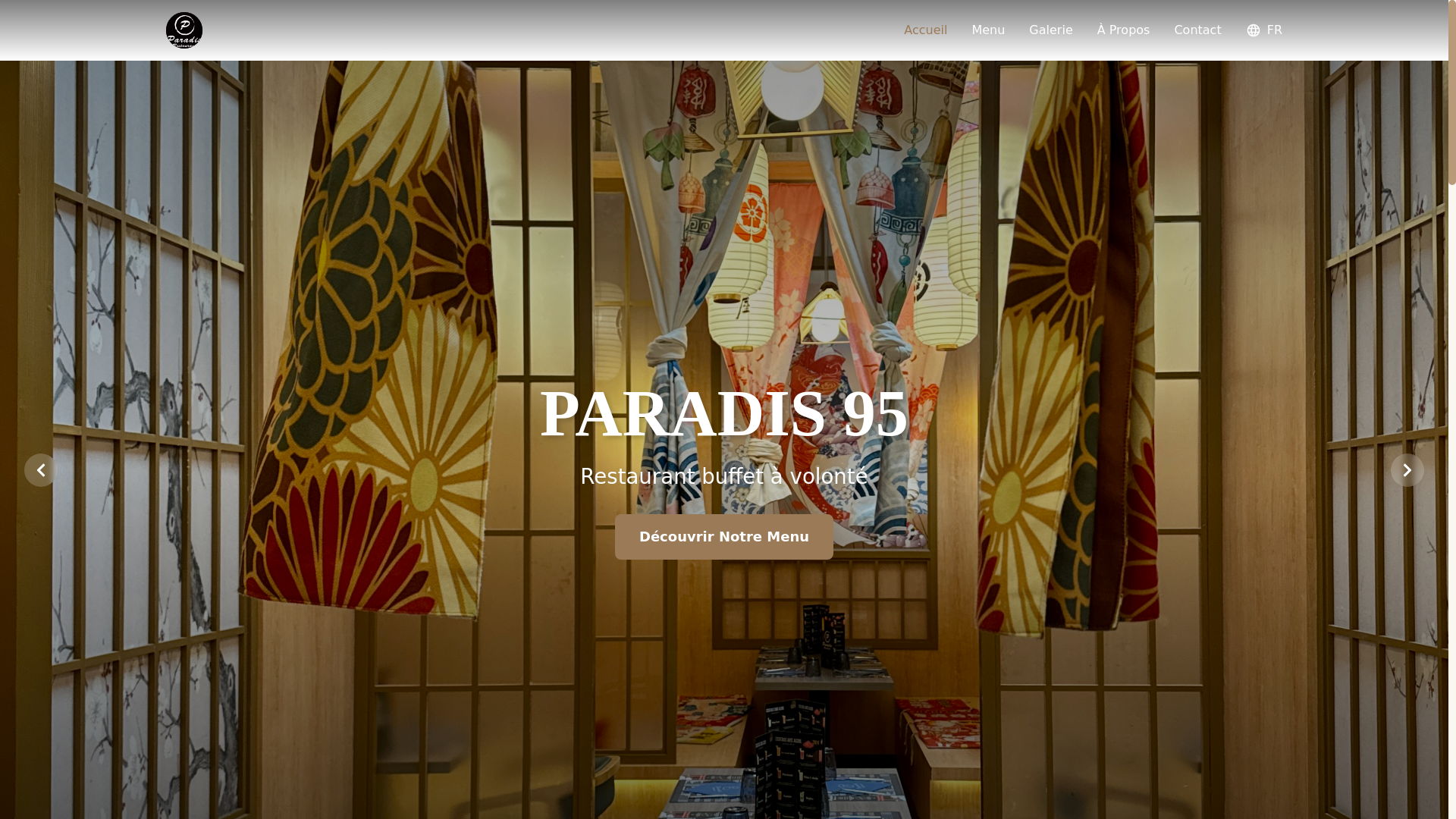 website screenshot of https://paradis-95.pages.dev/