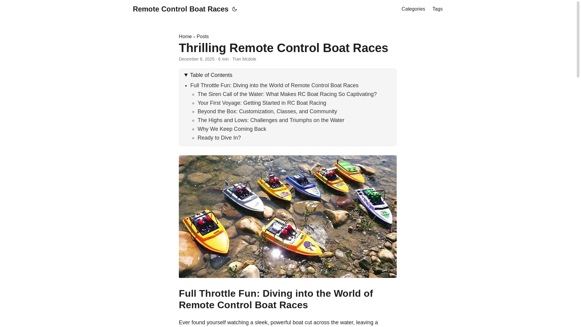 website screenshot of https://remotecontrolboatraces3.pages.dev/