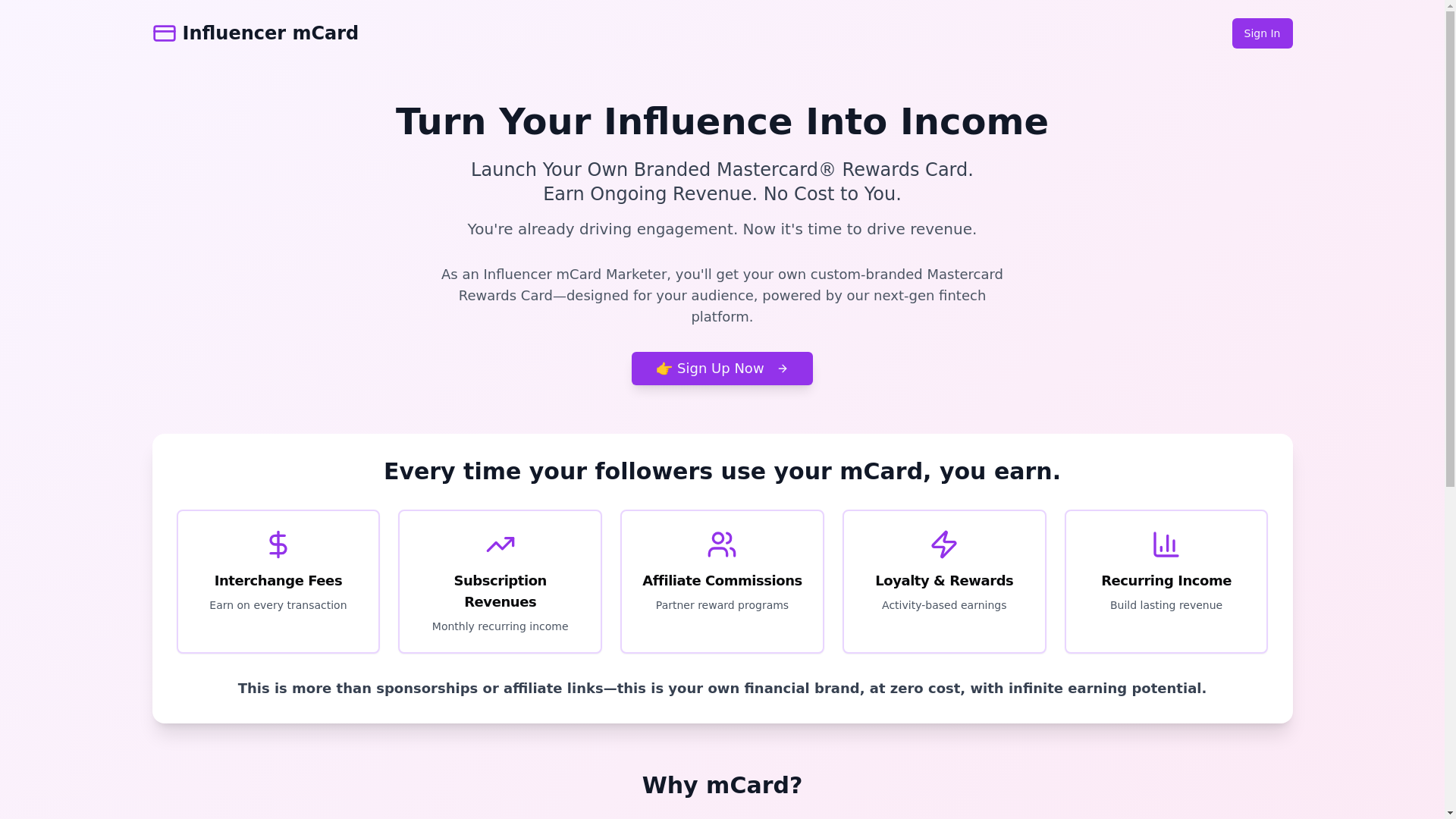 website screenshot of https://administer.cash/