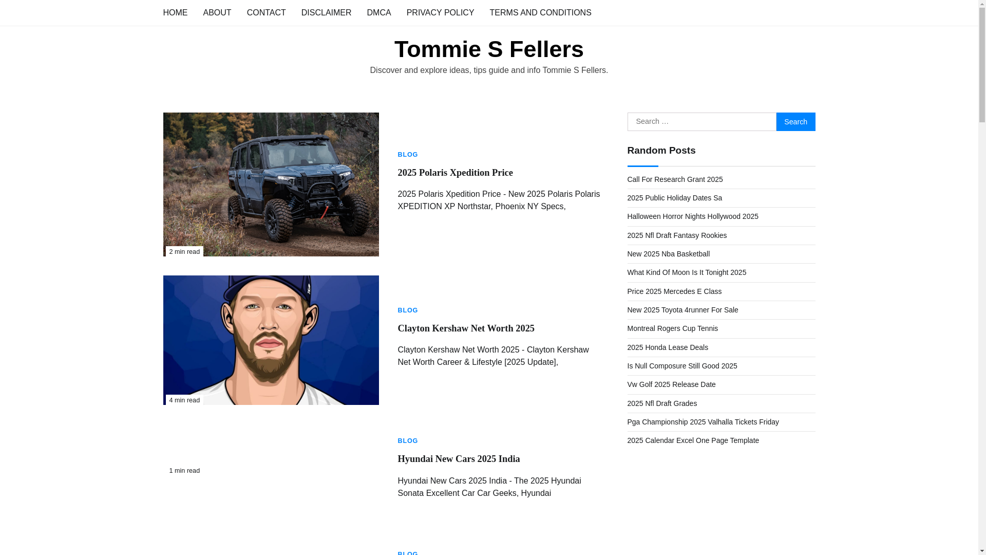 website screenshot of https://tommiesfellerst.pages.dev/